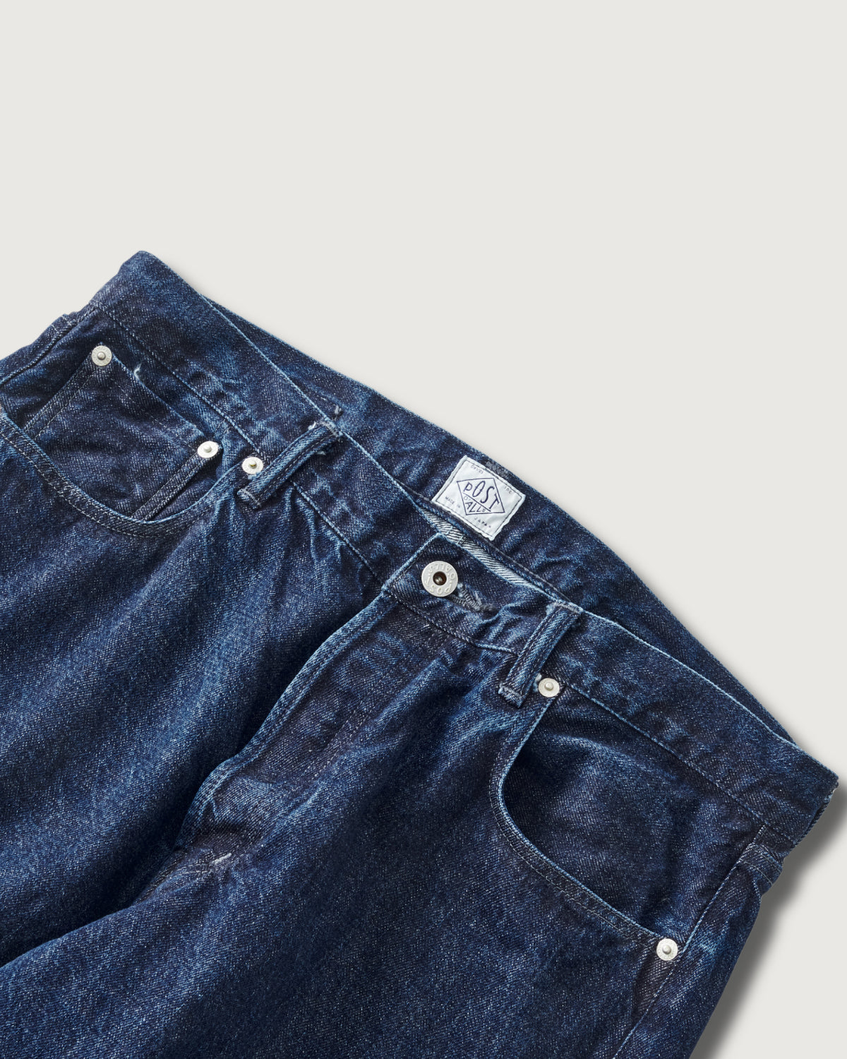 #3324-12DI No. 10 Five Pocket : 12oz. denim indigo deep wash
