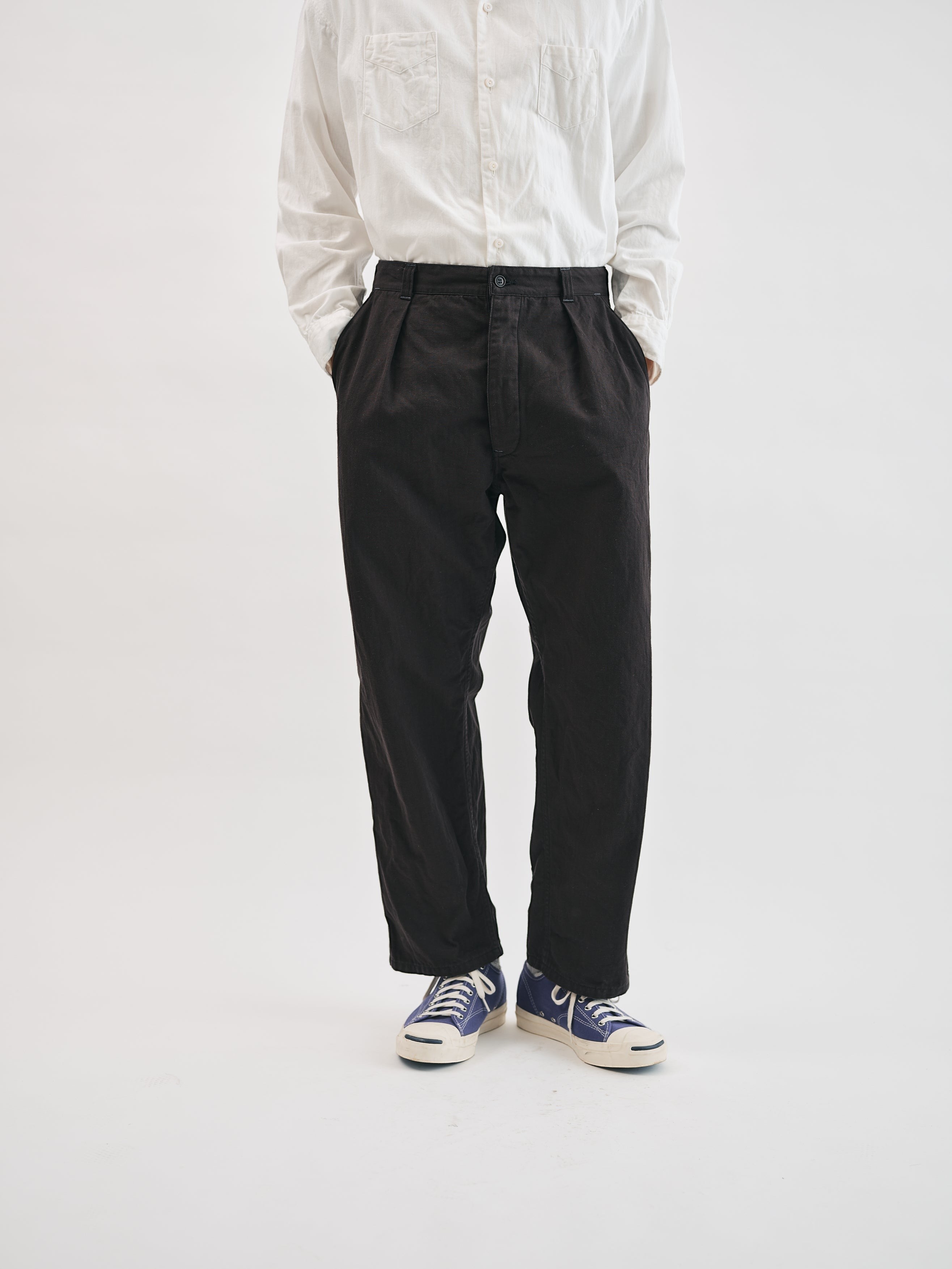 #3328-CHB POS-Travail Pants : cotton HBT black