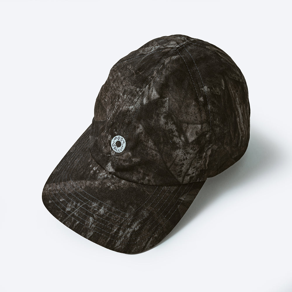 #3903-WTN POST Ball Cap: waxy taffeta navy