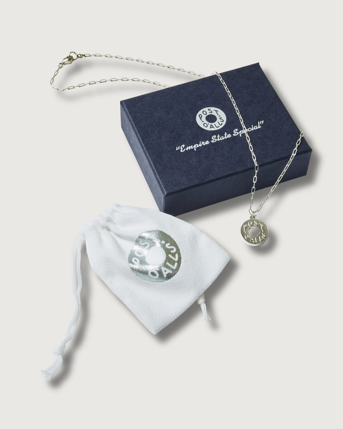 #3907-925 POST donuts pendant : 925 silver