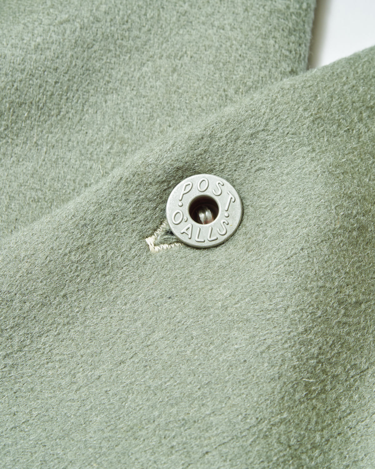 #3907S-BMG POS-TOLE-S : beaver melton pale green (shop special)