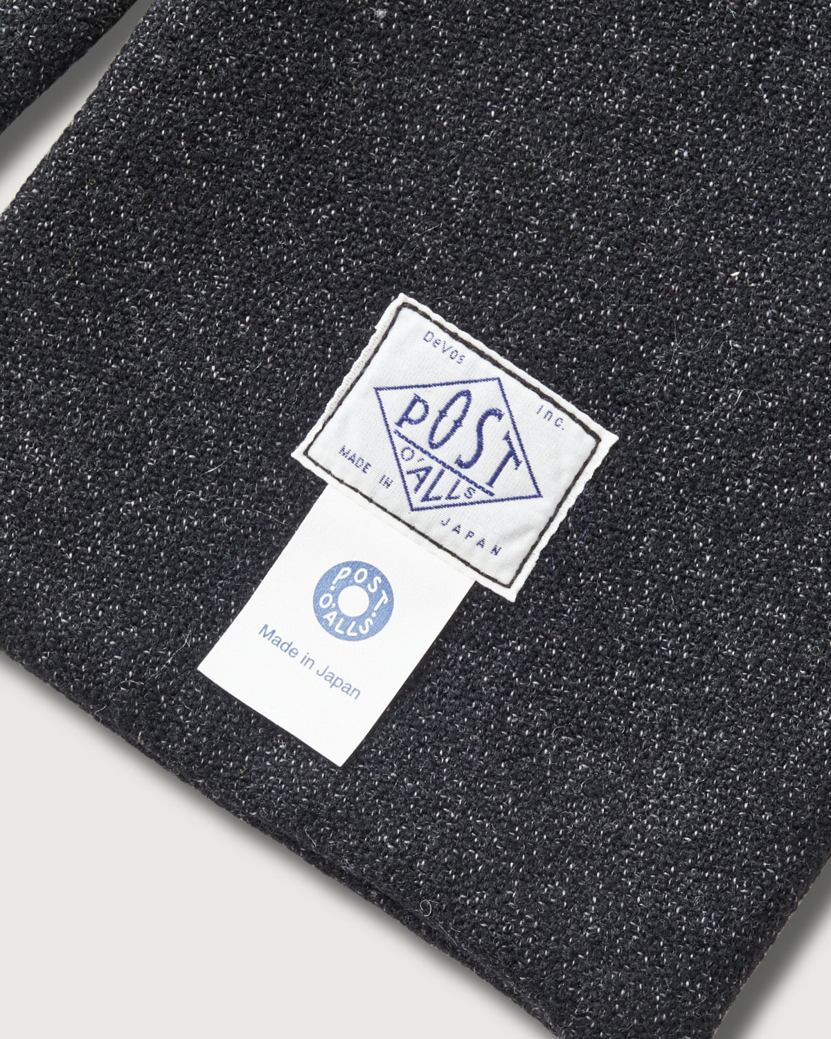 #3907S-BTC POS-TOLE-S : basket tweed charcoal