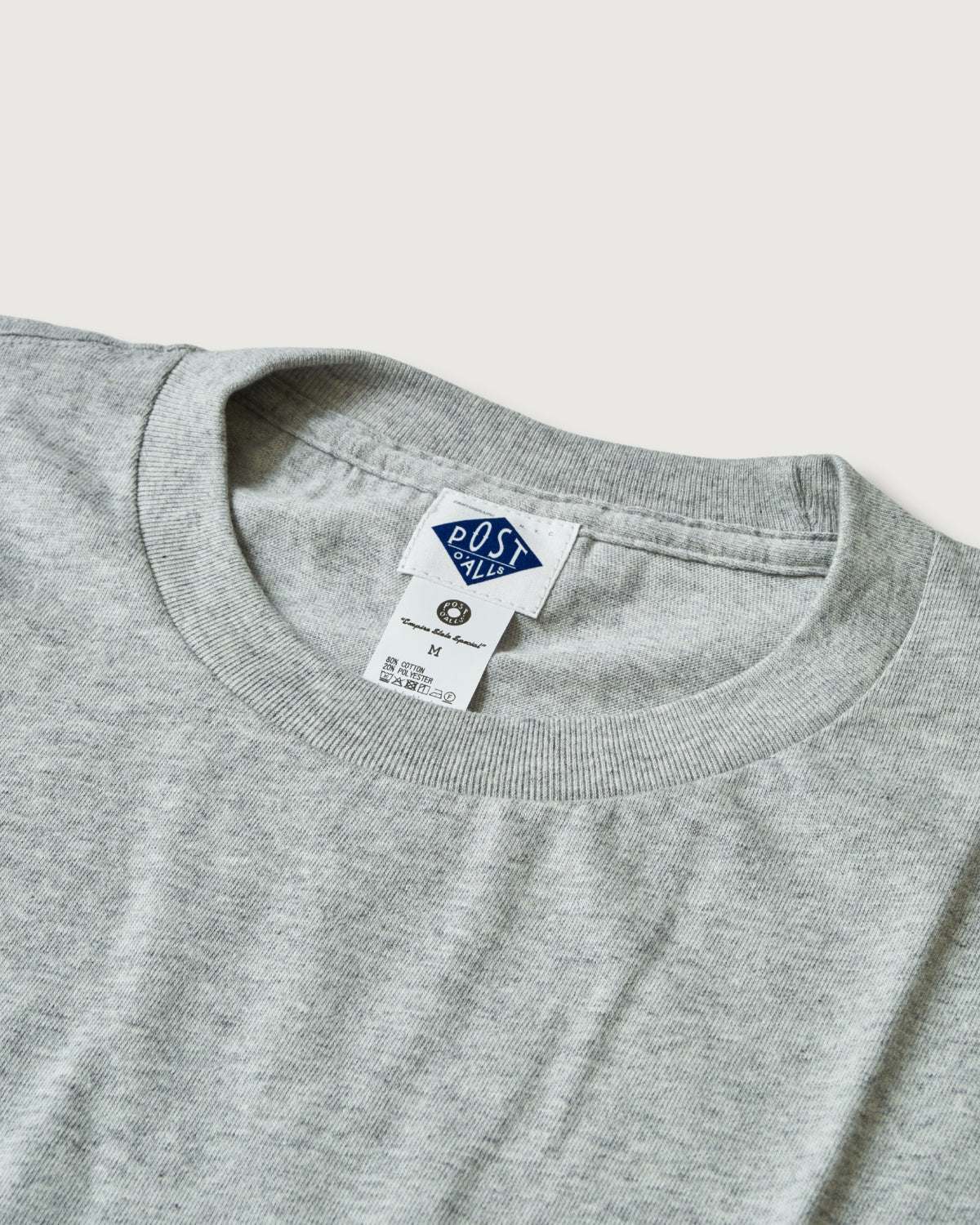 Crew neck 3pack tee Ver.2 (3PT2-GH) : grey heather (Shop Special)
