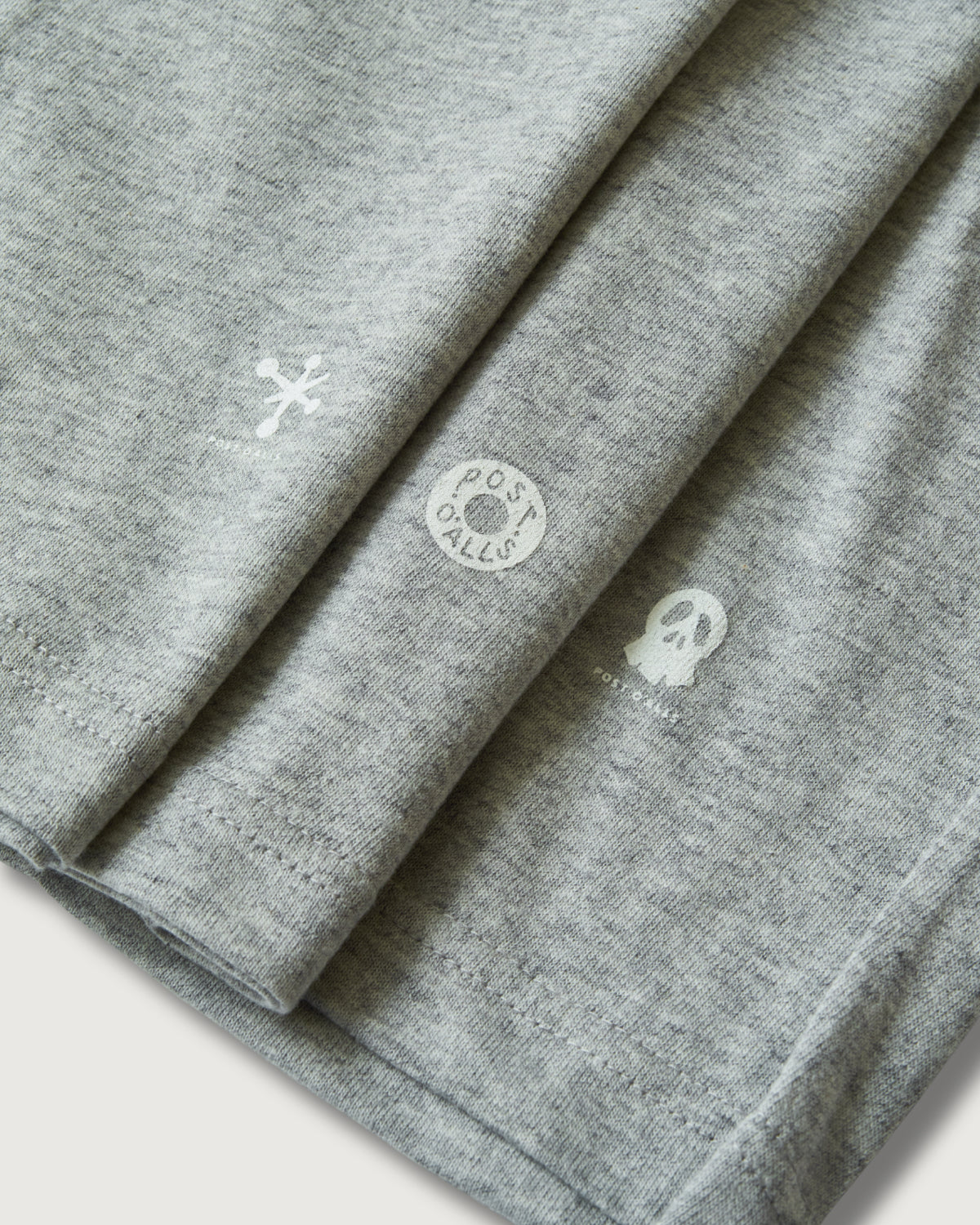Crew neck 3pack tee Ver.2 (3PT2-GH) : grey heather (Shop Special)