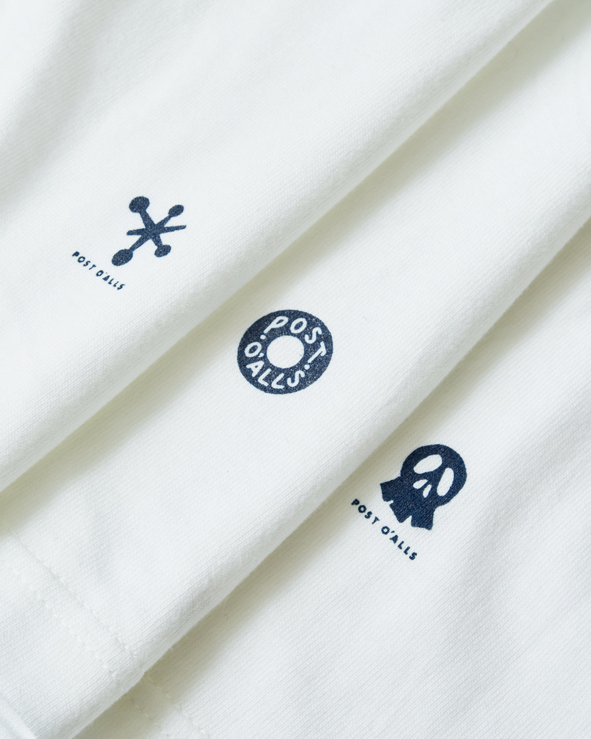 Crew neck 3pack tee Ver.2 (3PT2-WH) : white (Shop Special)
