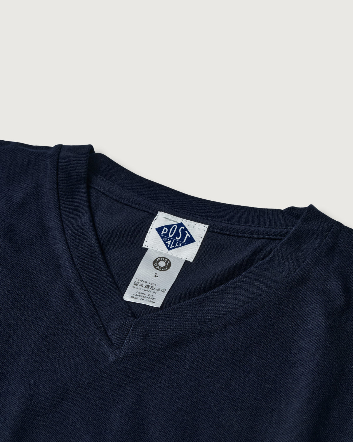 V neck 3pack tee Ver.2 (3PV2-NV) : navy (Shop Special)