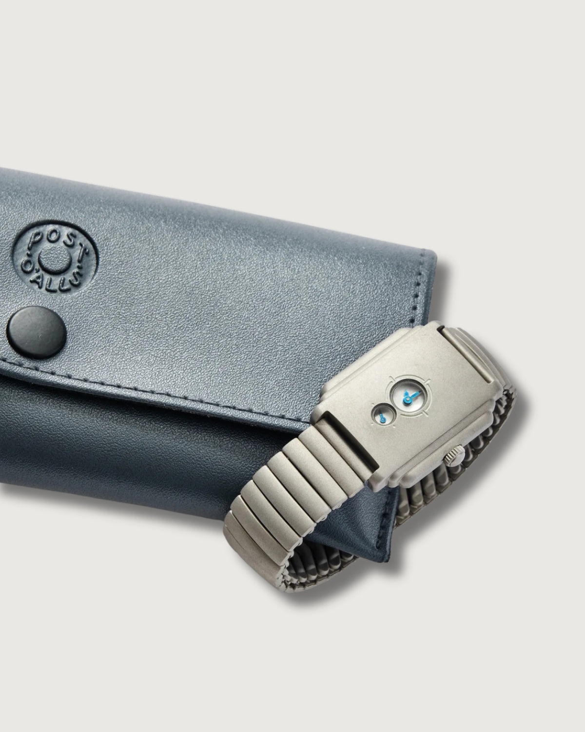 #4401-SP POST Lucky Watch : Satin Platinum Finish