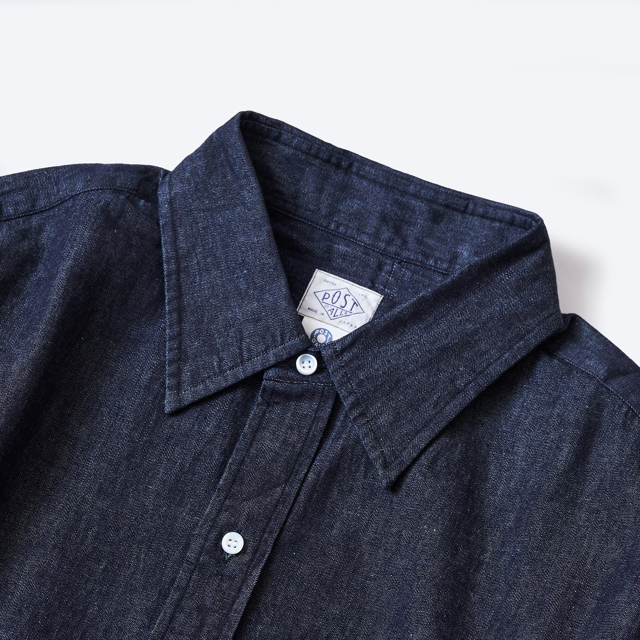 #1282-LDI POST BL2 : light denim indigo