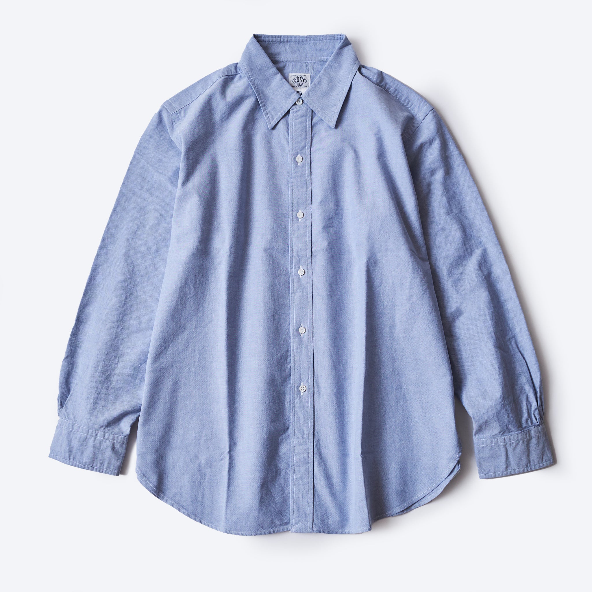 #1282-OB POST BL2 : oxford blue