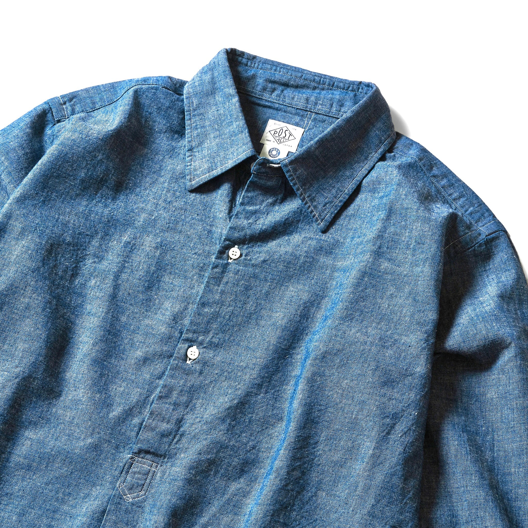 #1282L-CC POST BL2 LLC : classic chambray indigo