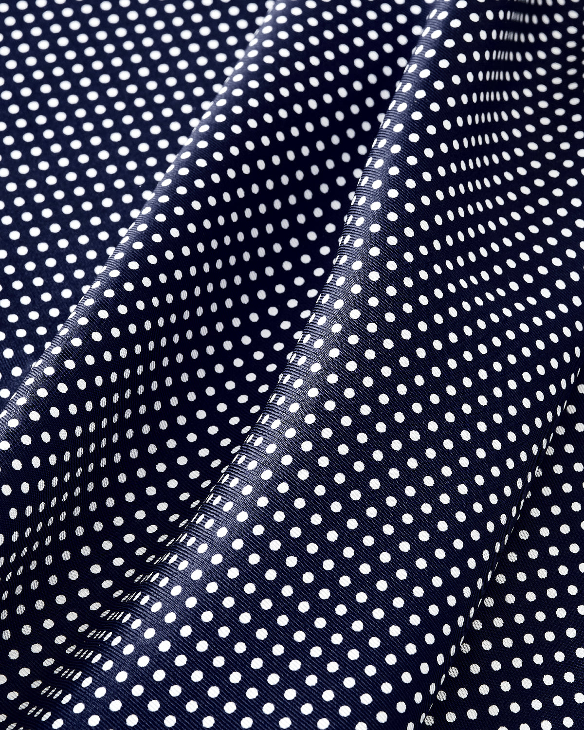 #5002-SN 1993 scarf : silk navy/white 43.5 x 124