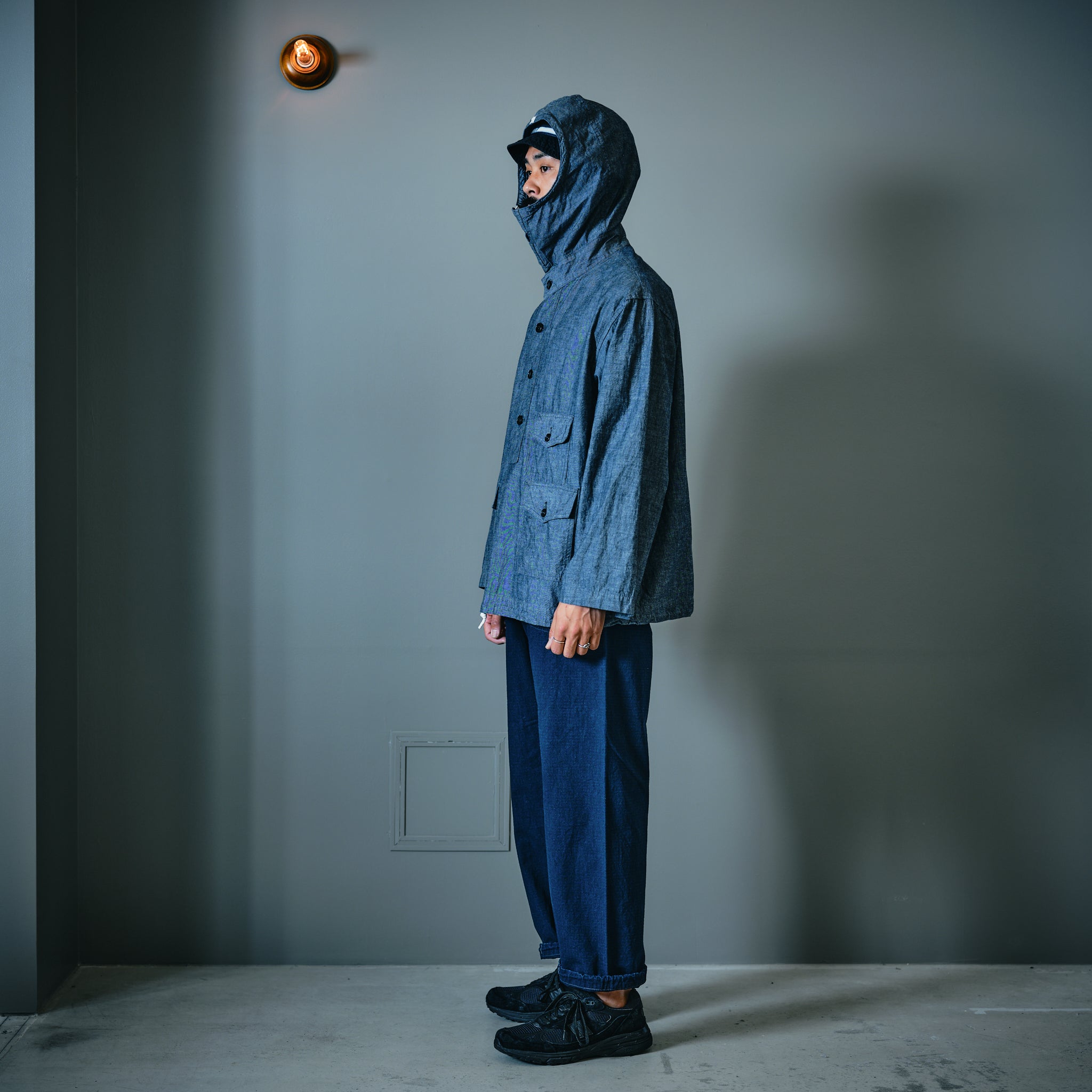 #1123R2-MC BDU-R2 : medium weight chambray indigo