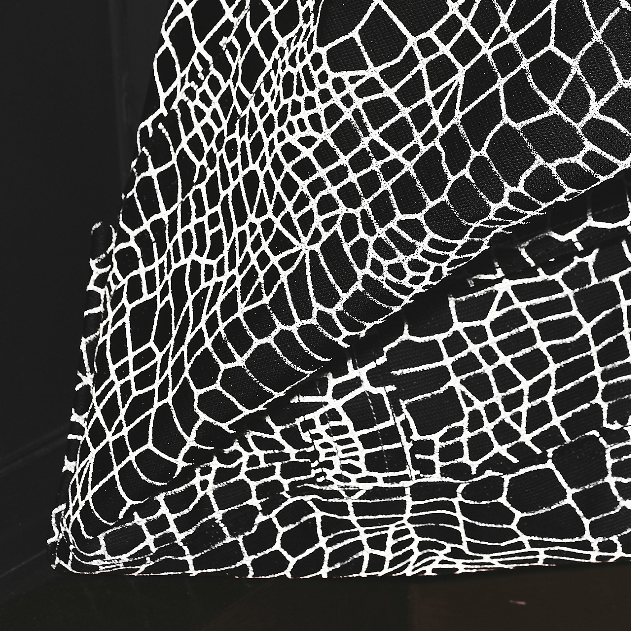 JP510-SW BAGSINPROGRESS x Post O'Alls FANNYPACK CROSSBODY : spider web