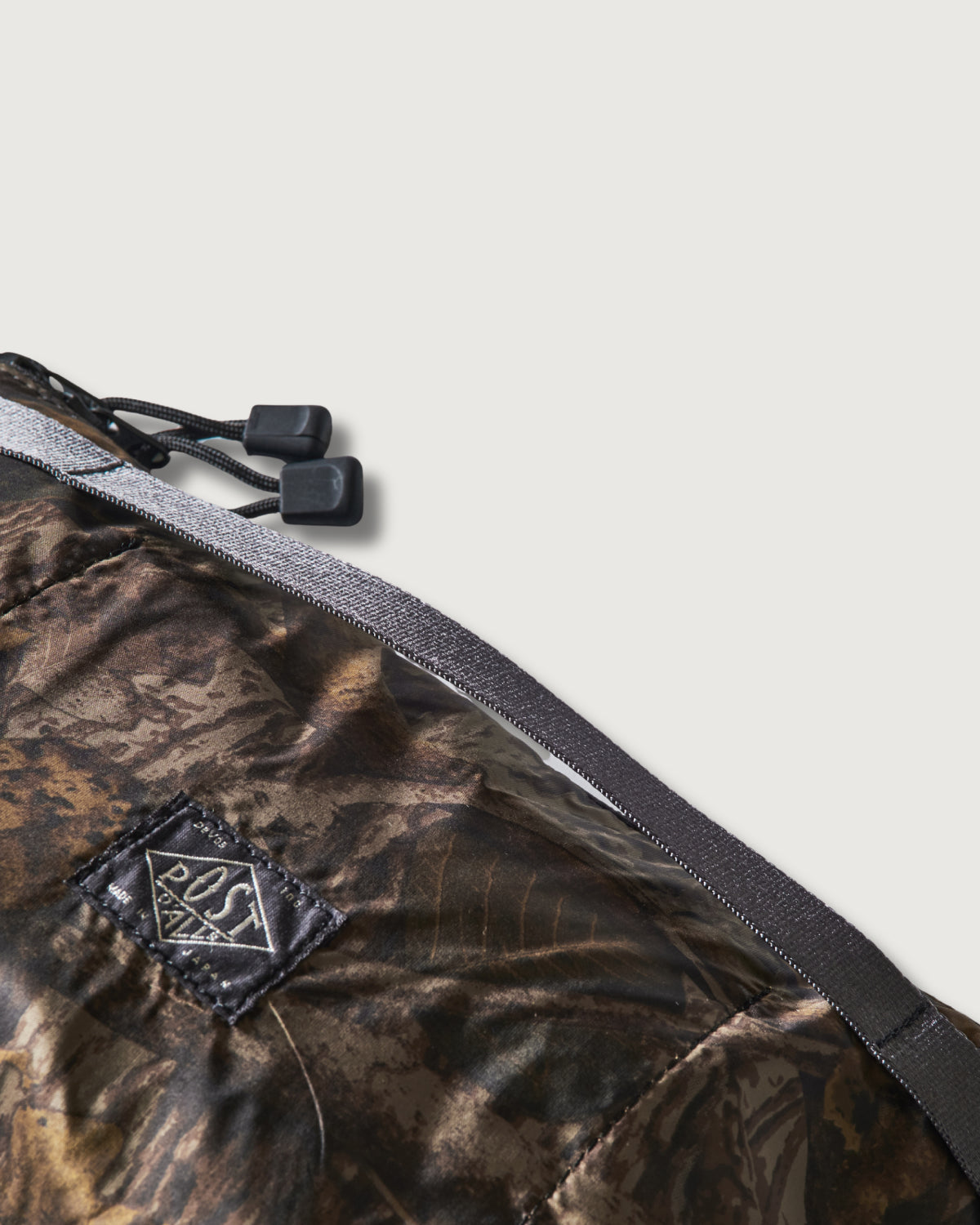 JP510-NC1 BAGSINPROGRESS x Post O'Alls FANNYPACK CROSSBODY : nylon forest camo brown jungle