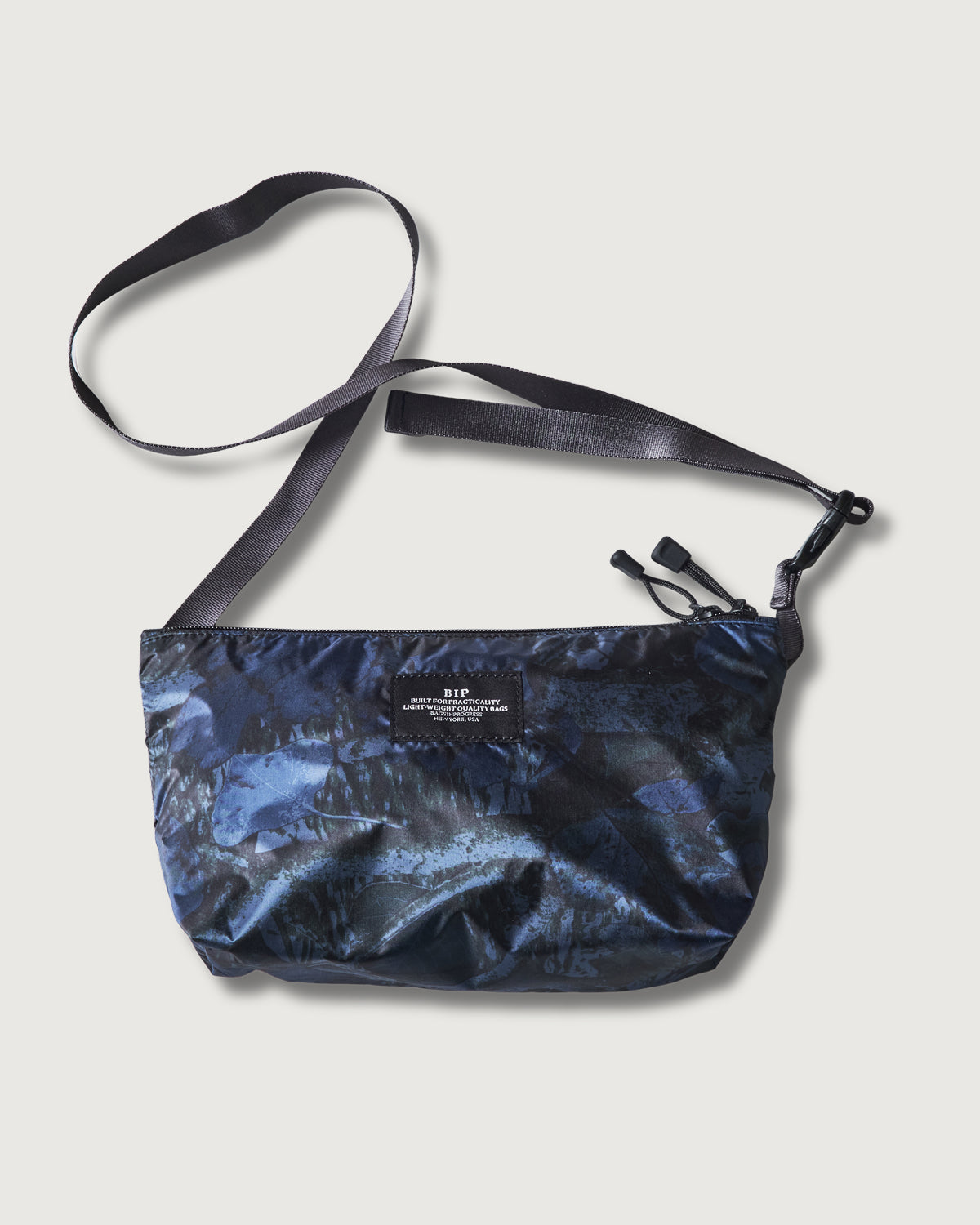 JP510-NC2 BAGSINPROGRESS x Post O'Alls FANNYPACK CROSSBODY : nylon forest camo blue jungle
