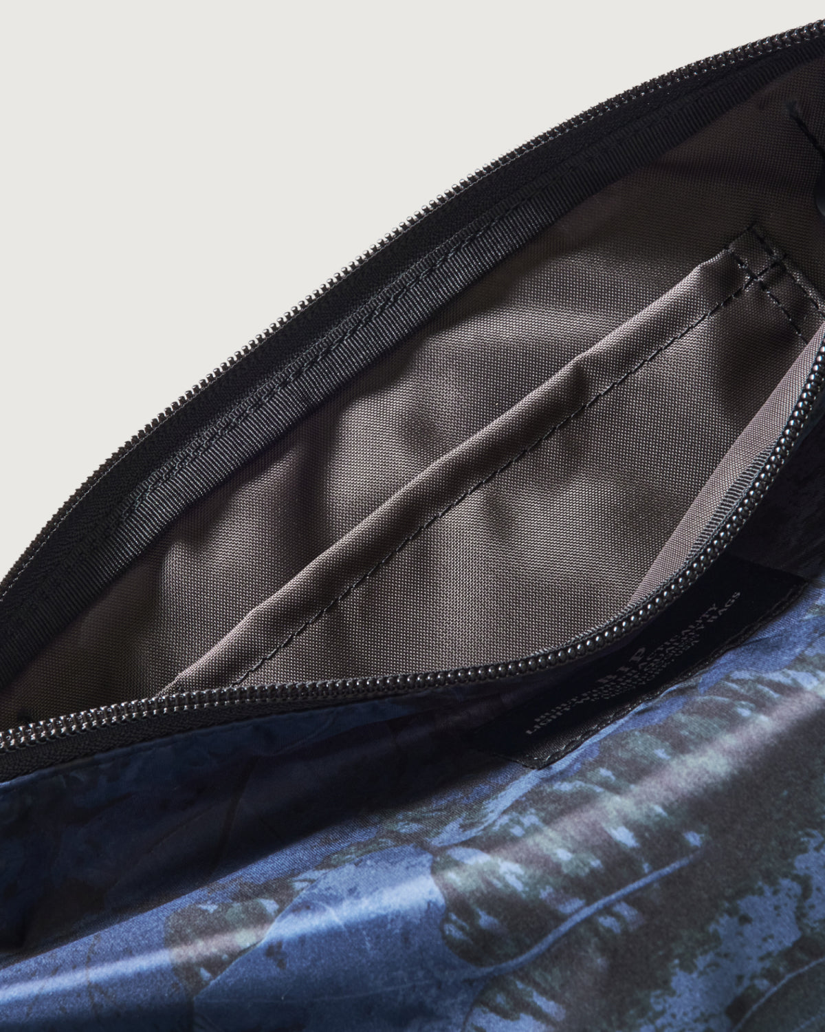 JP510-NC2 BAGSINPROGRESS x Post O'Alls FANNYPACK CROSSBODY : nylon forest camo blue jungle