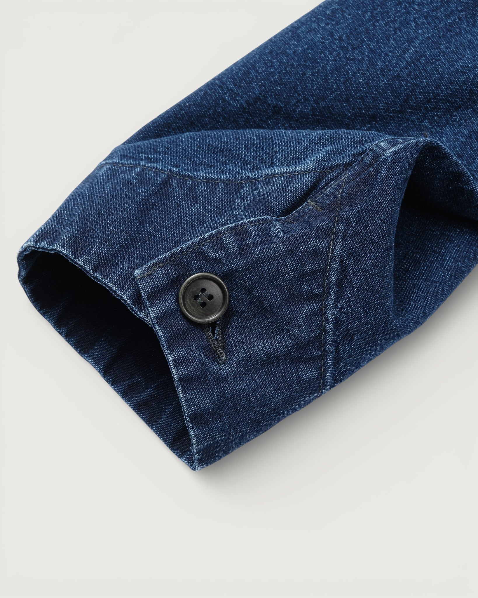 #3135-VIC POST Chinois Travail 2 : vintage indigo canvas deep washed indigo