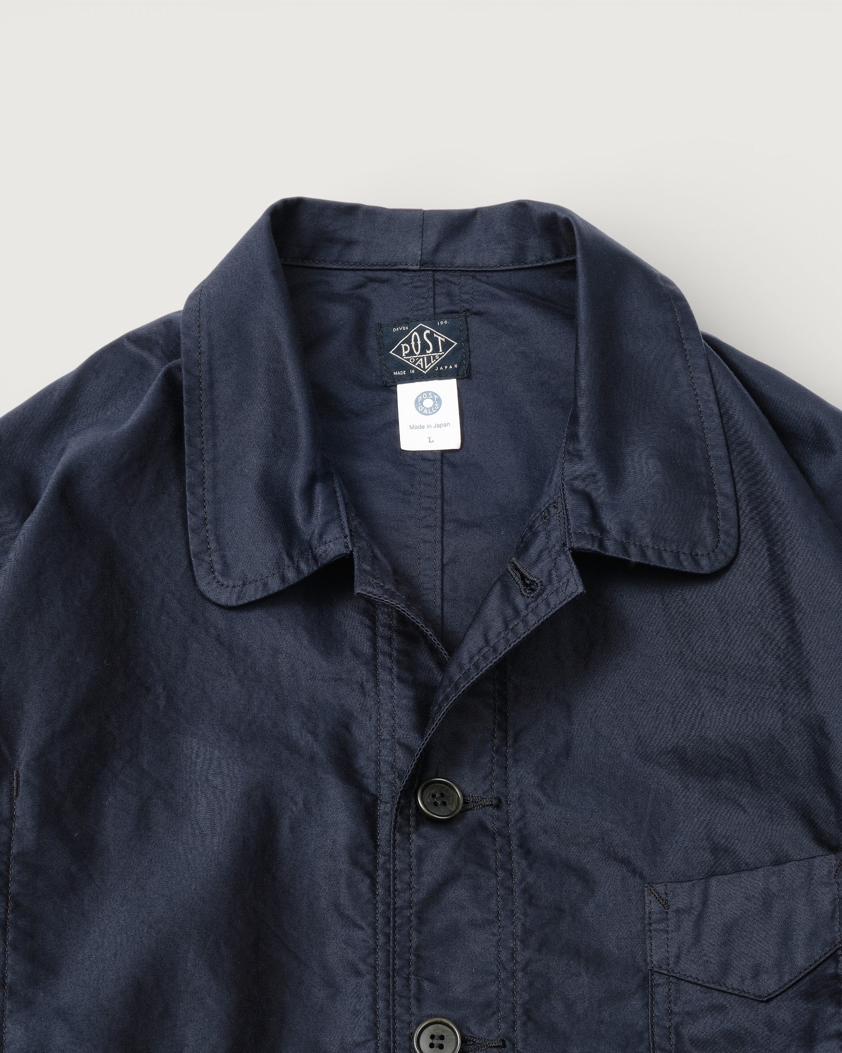 #3135-LMN POST Chinois Travail 2 : light moleskin dk.navy