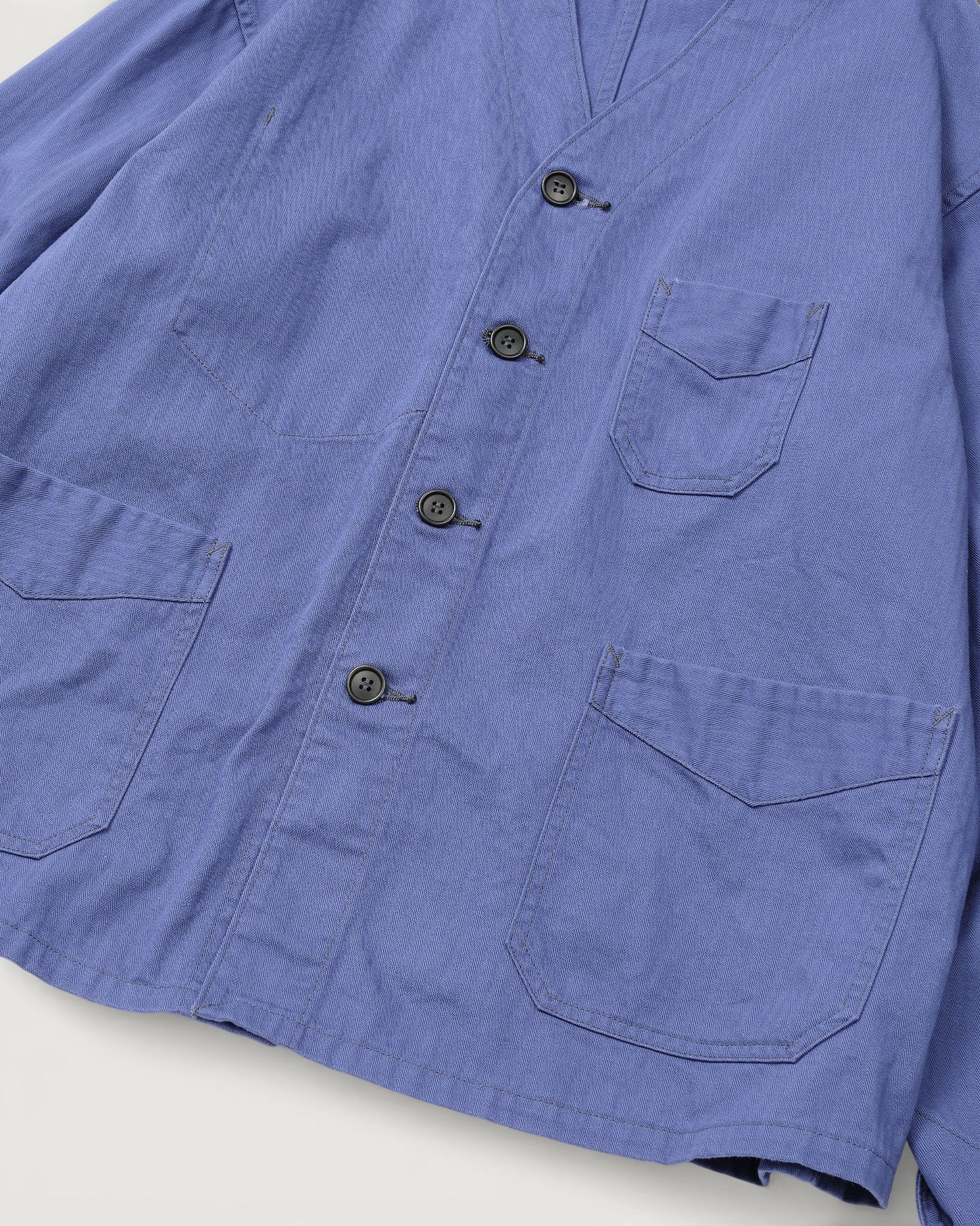 #3135DV-MH1 POST Chinois Travail 2 DV : mini HBT blue