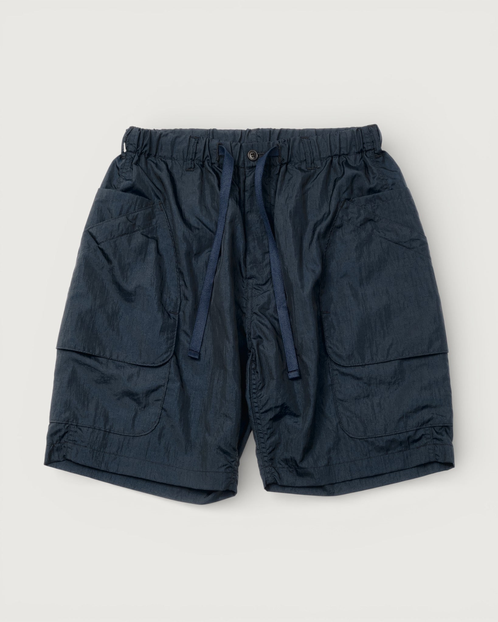 2323E-CNN E-Z DEE's Shorts : crinkle nylon taffeta navy