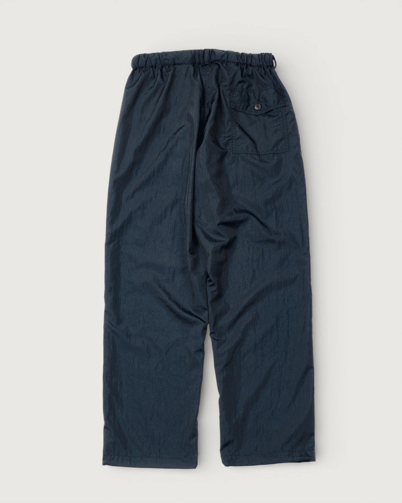 #3322-CNN Town & Country Pants : crinkle nylon taffeta navy