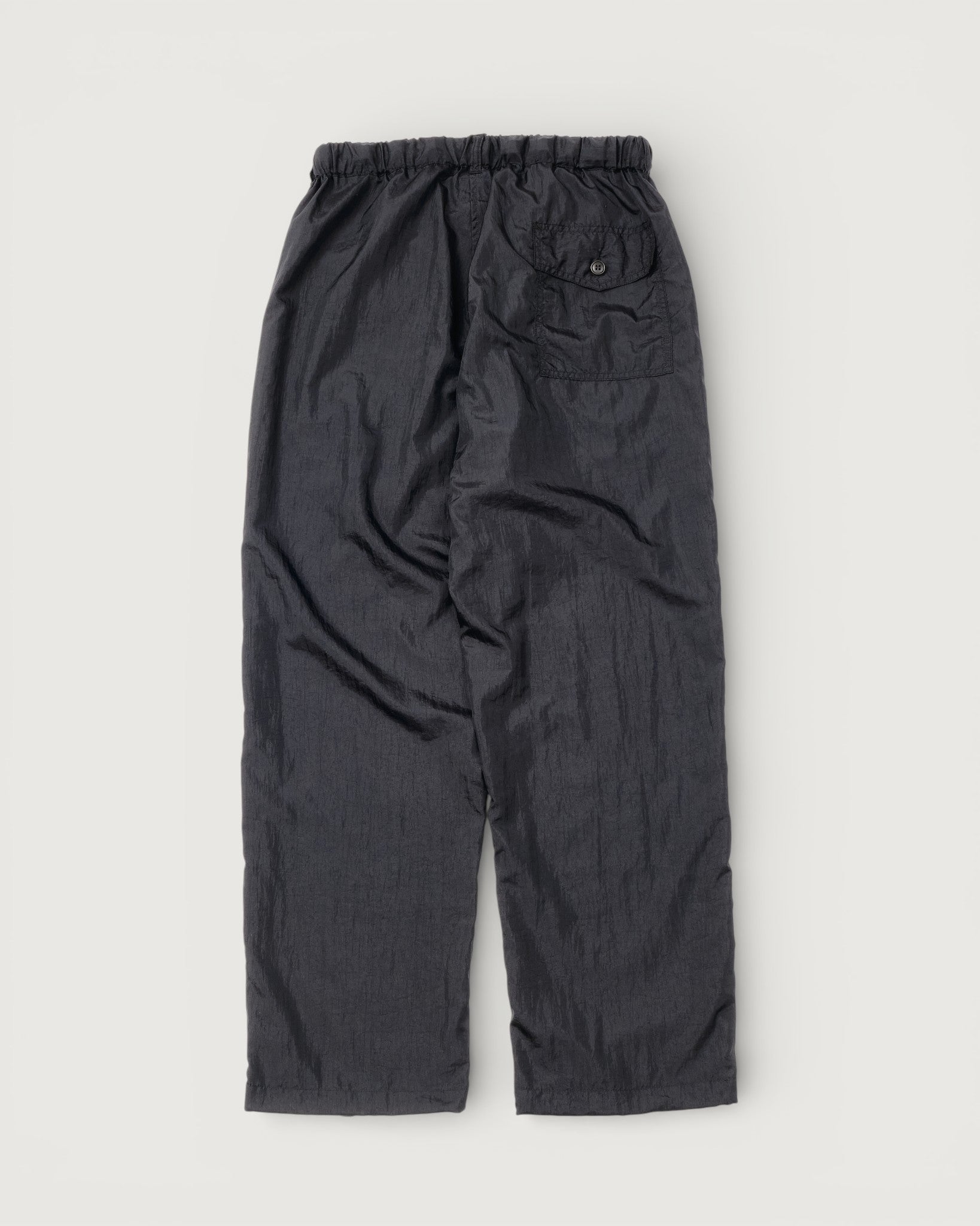 #3322-CNB Town & Country Pants : crinkle nylon taffeta black