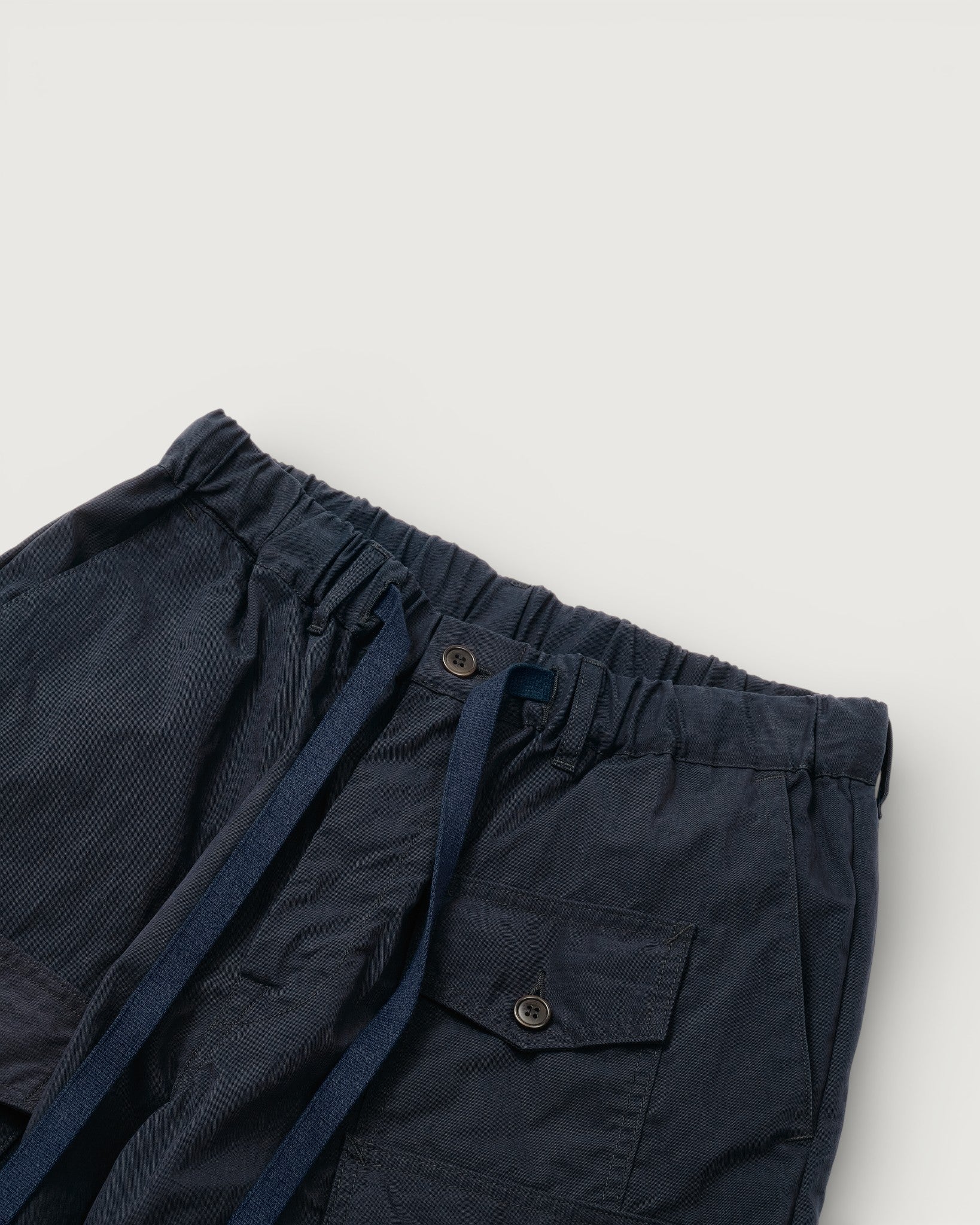 #3322S-ETN Town & Country Shorts : 60/40 twill navy