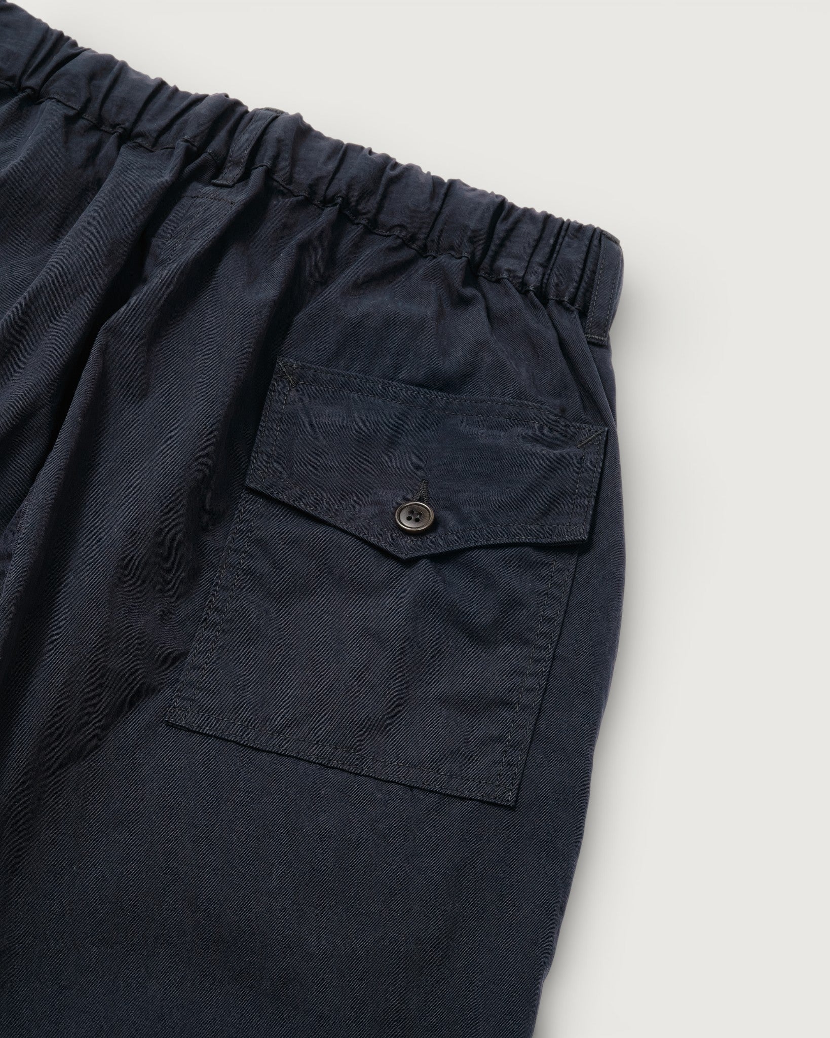 #3322S-ETN Town & Country Shorts : 60/40 twill navy