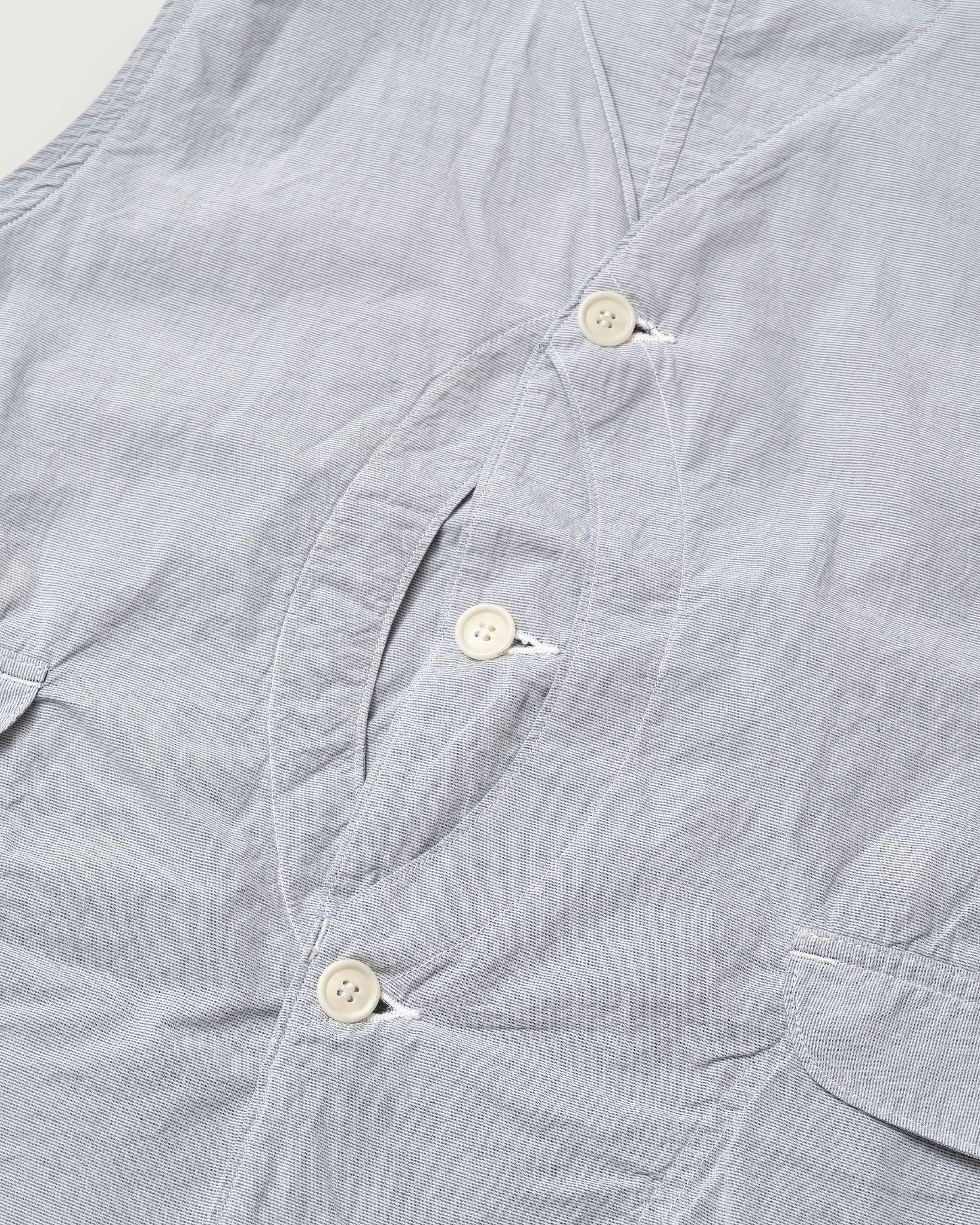 #1512-HBG Royal Traveler : high count broadcloth grey stripe