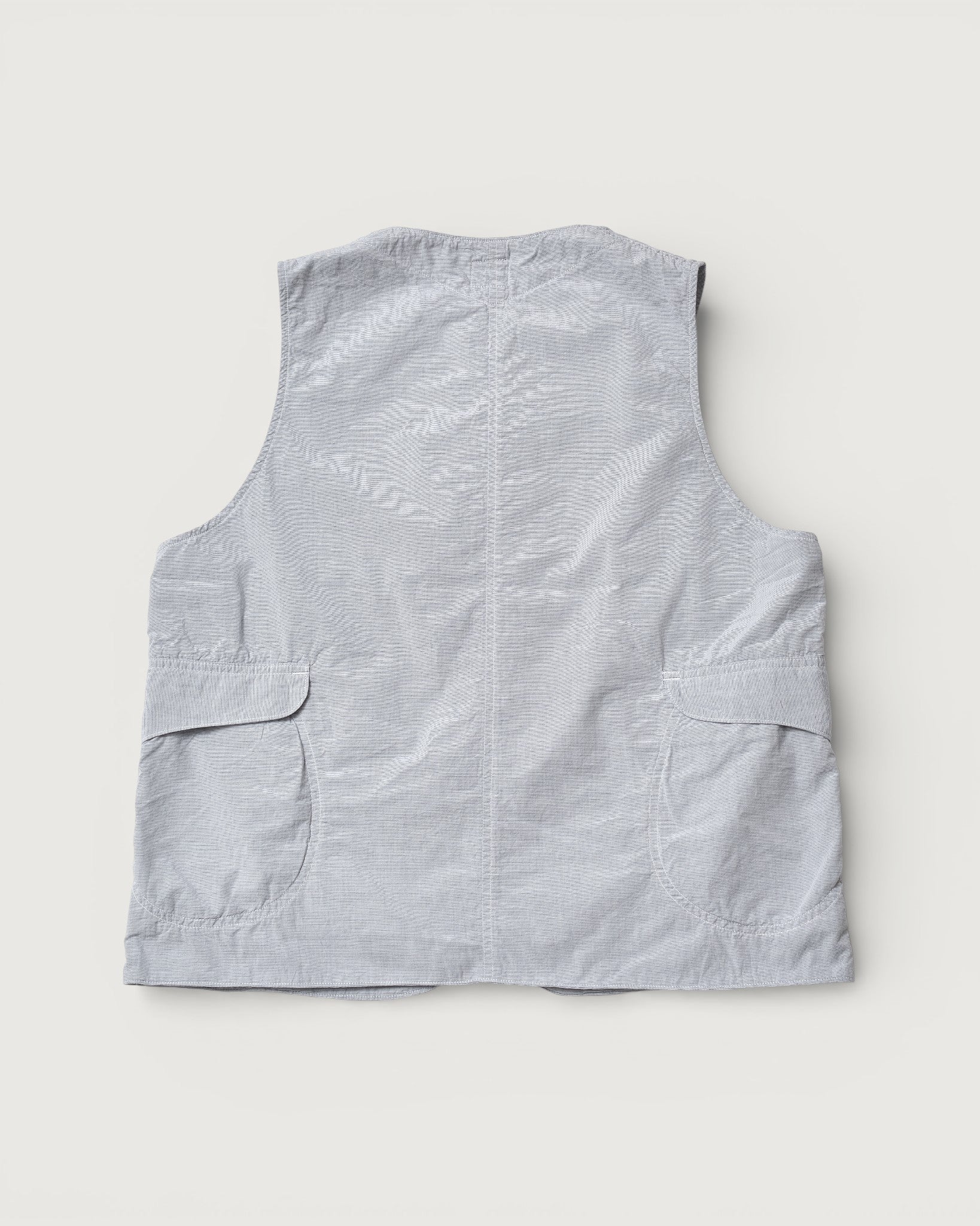 #1512-HBG Royal Traveler : high count broadcloth grey stripe