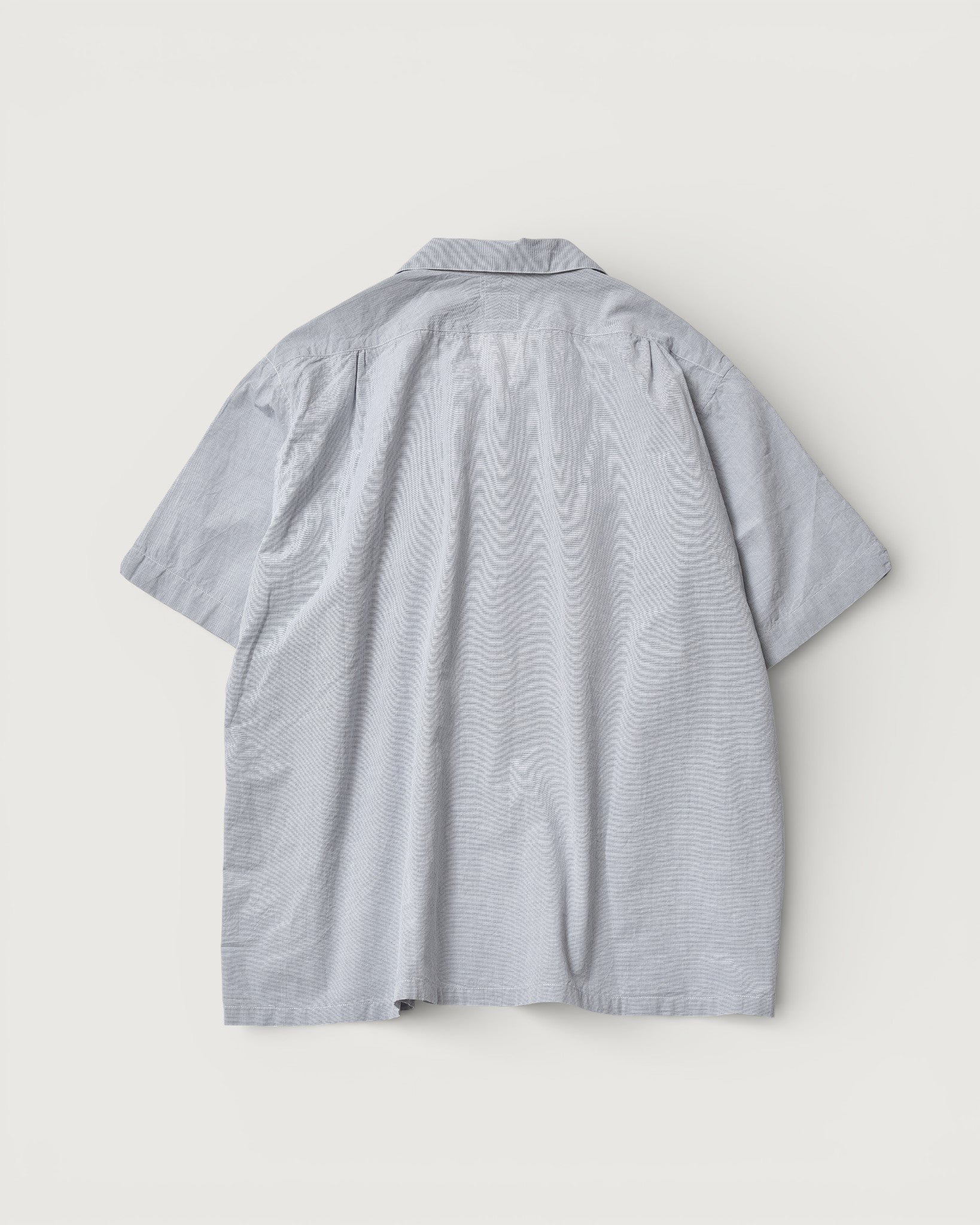 #3231-HBG Fever 2 S/S : high count broadcloth grey stripe