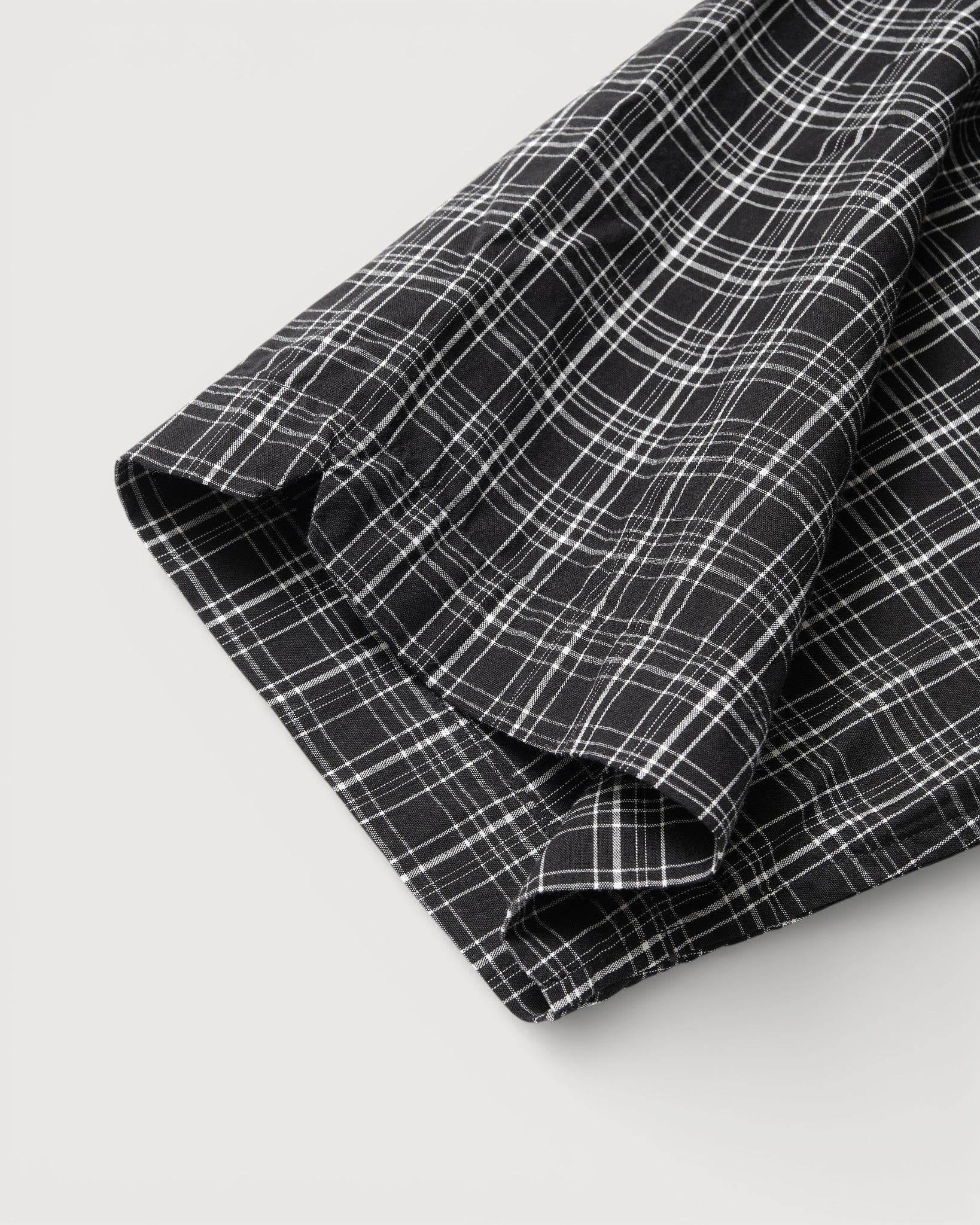 #3230-CBC Town & Country HAVANA : cotton broadcloth black check