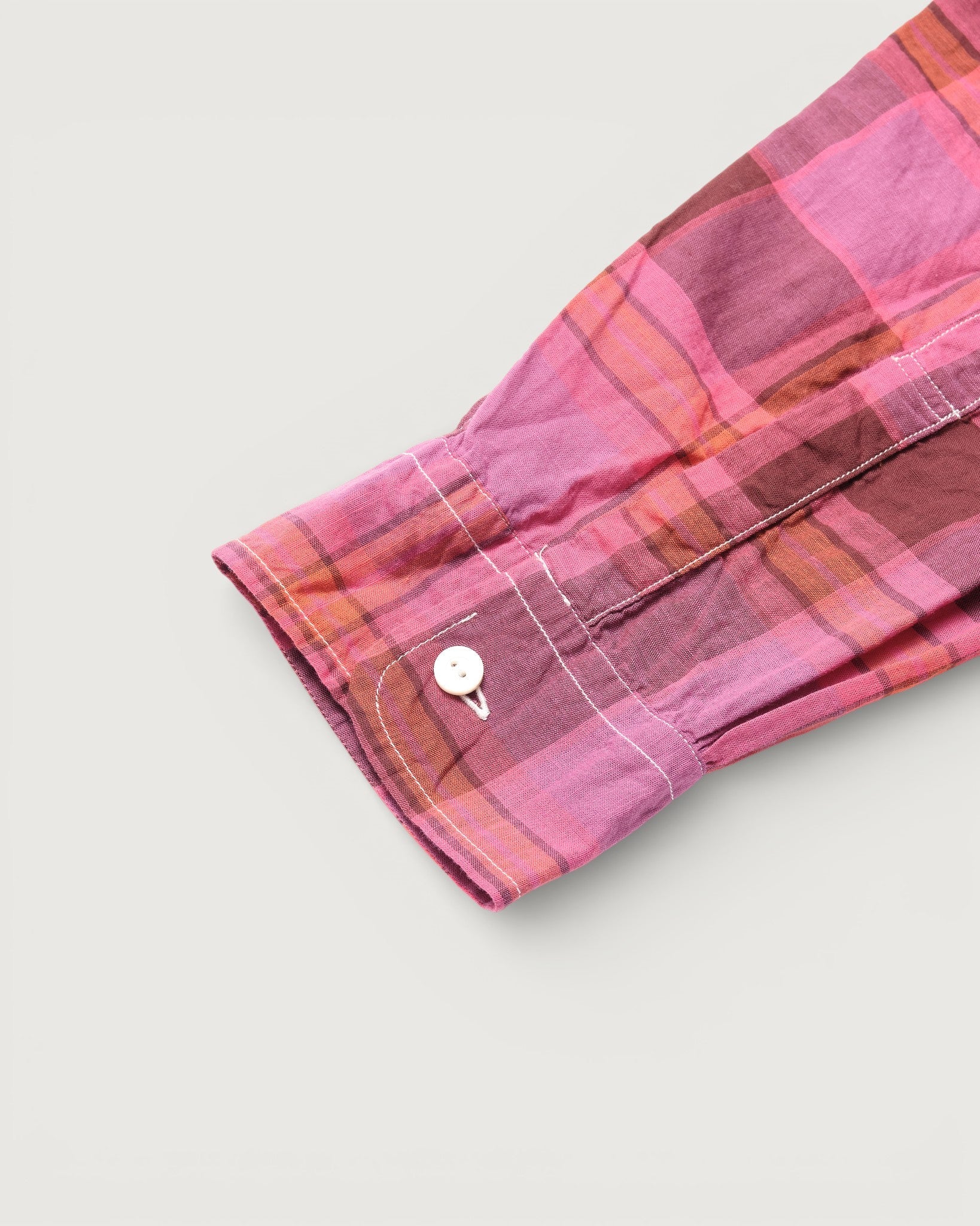 #3232-CPP Original BL Shirt : cotton plaid pink