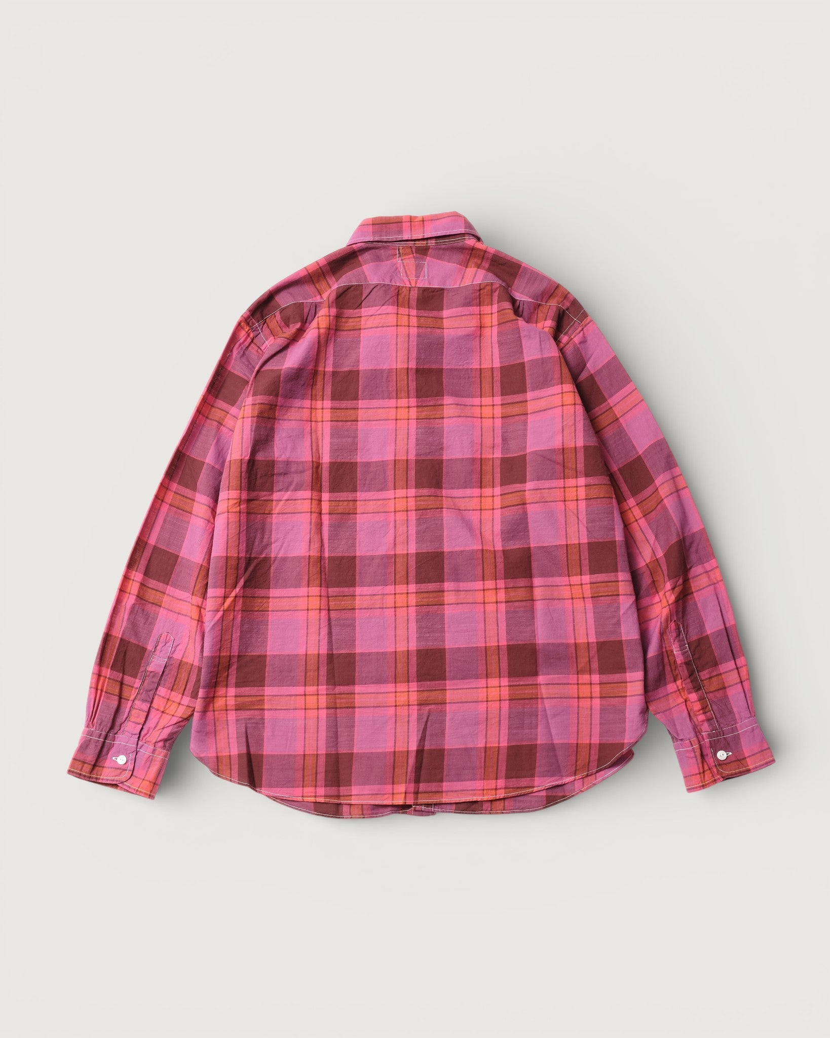 #3232-CPP Original BL Shirt : cotton plaid pink