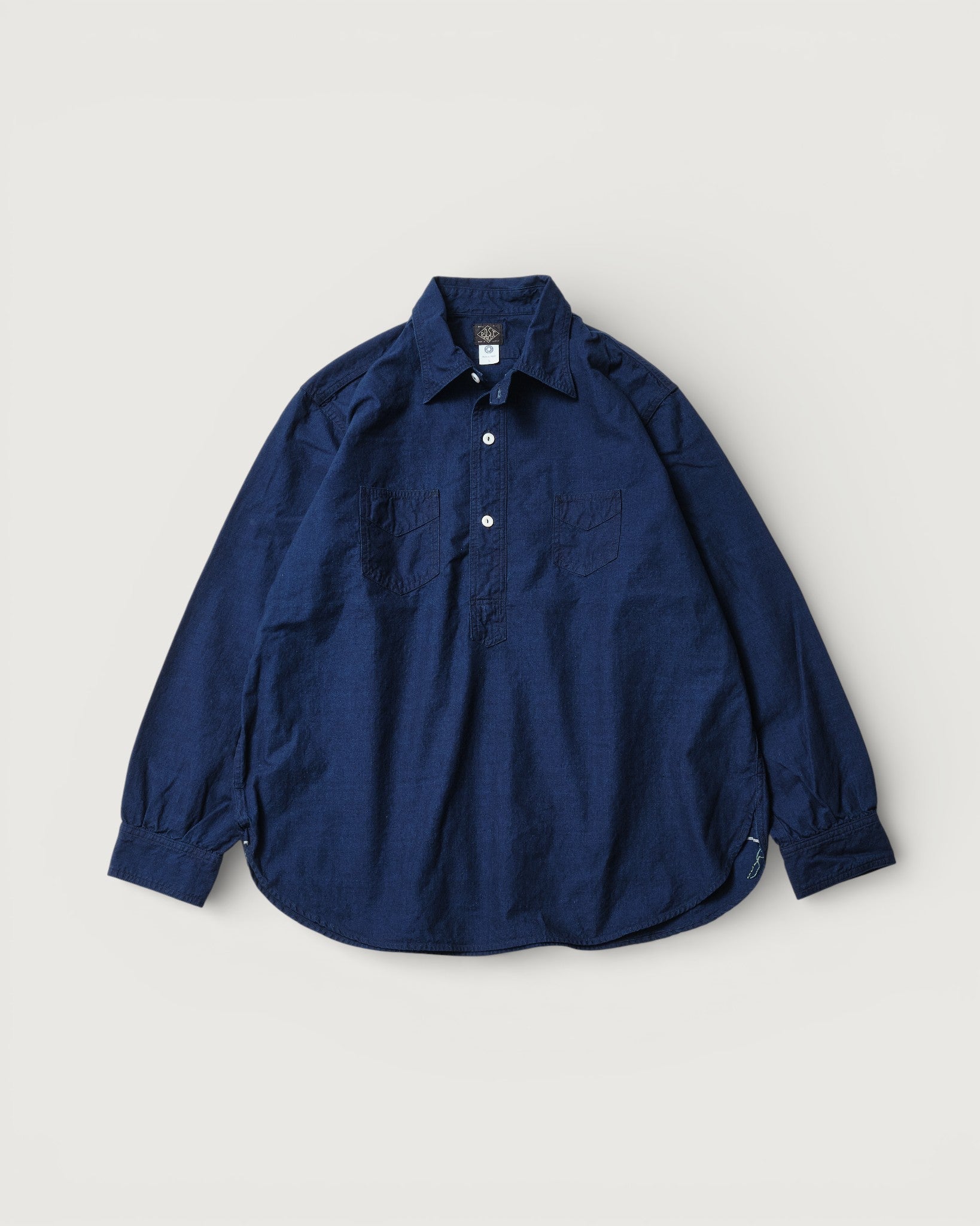 #3208-VSI De Luxe : vintage sheeting dark indigo