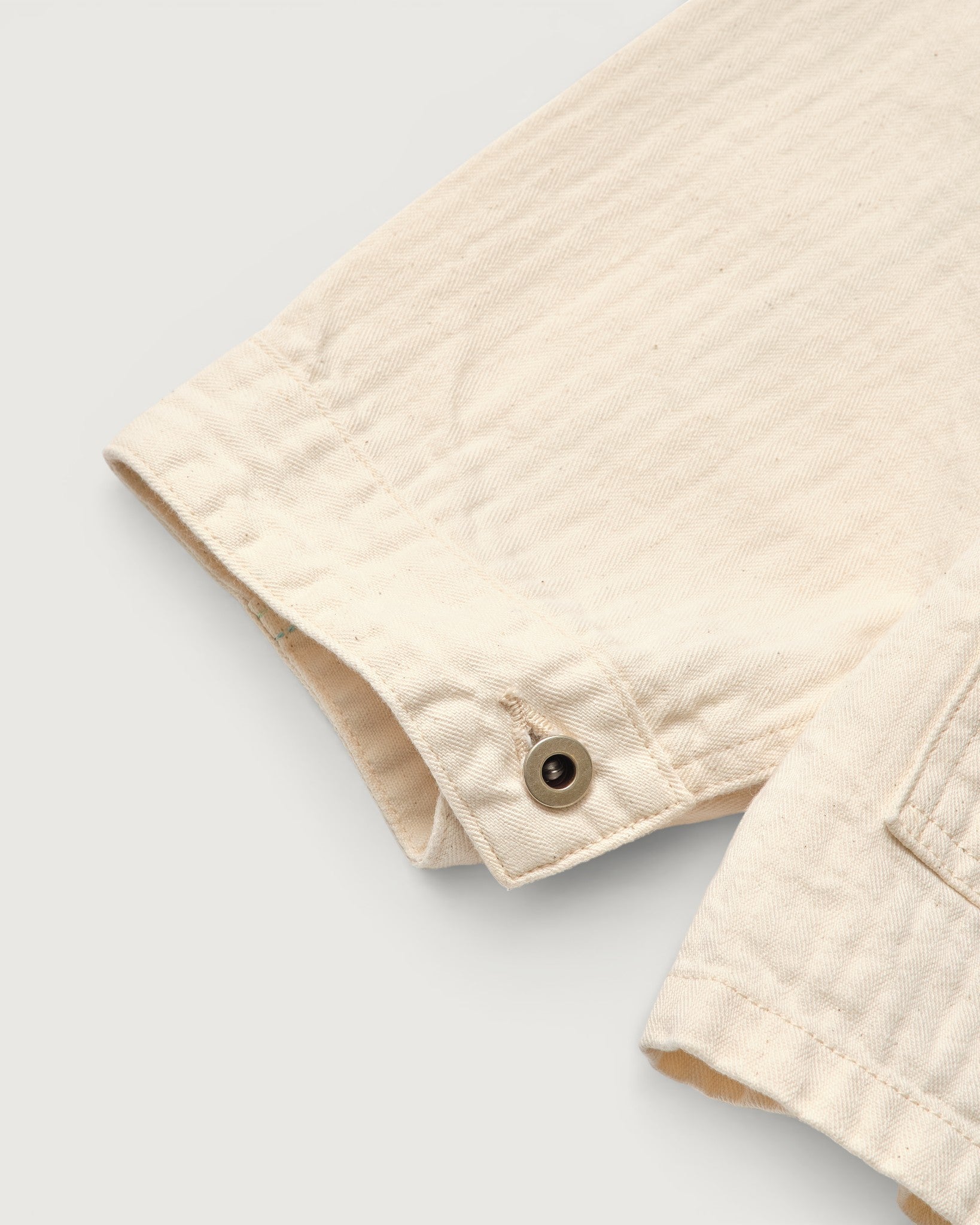 #3114R-MH4 USMC 1930s Utility Jacket : mini HBT natural