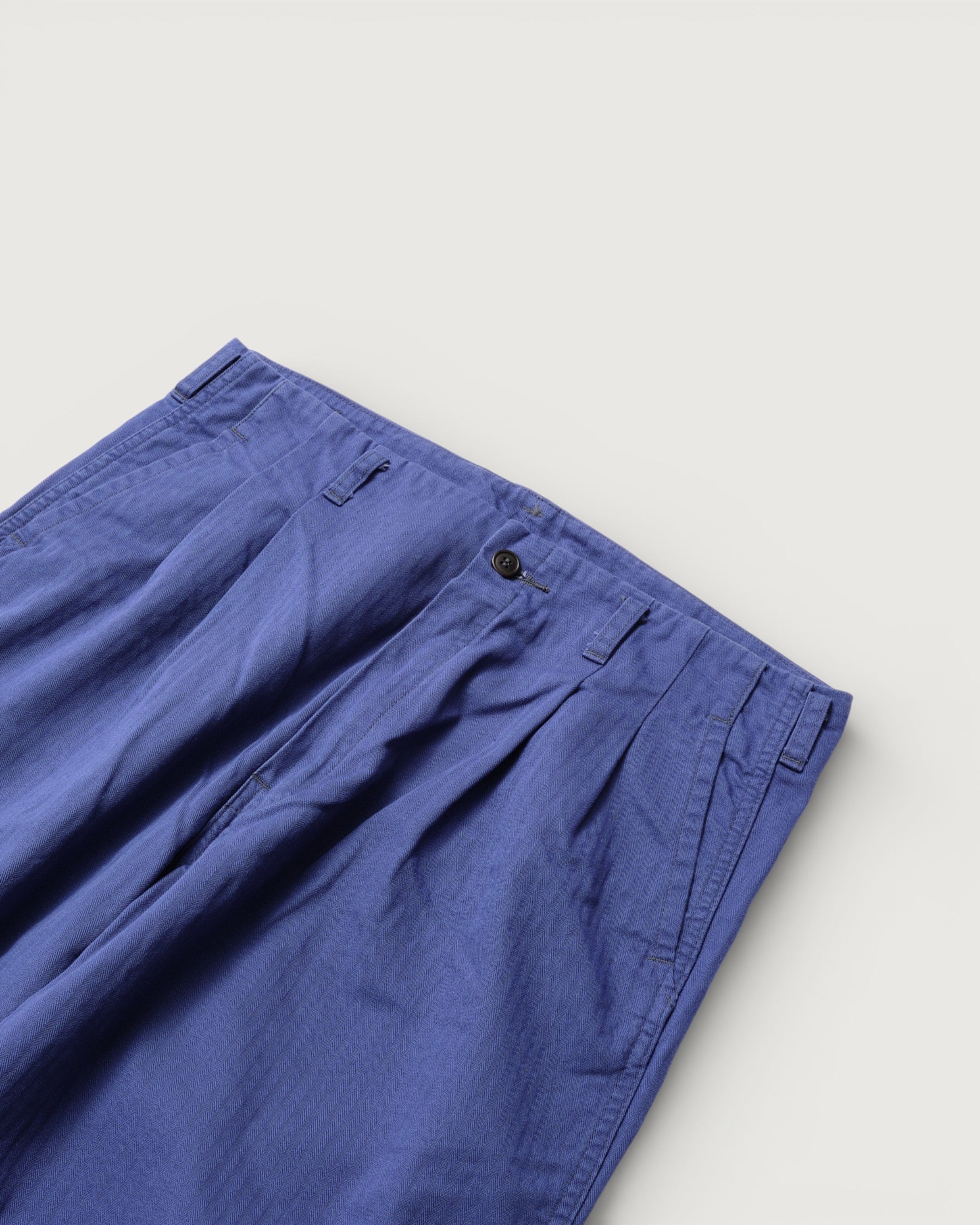 #3326-MH6 California Pegtop : mini HBT blue