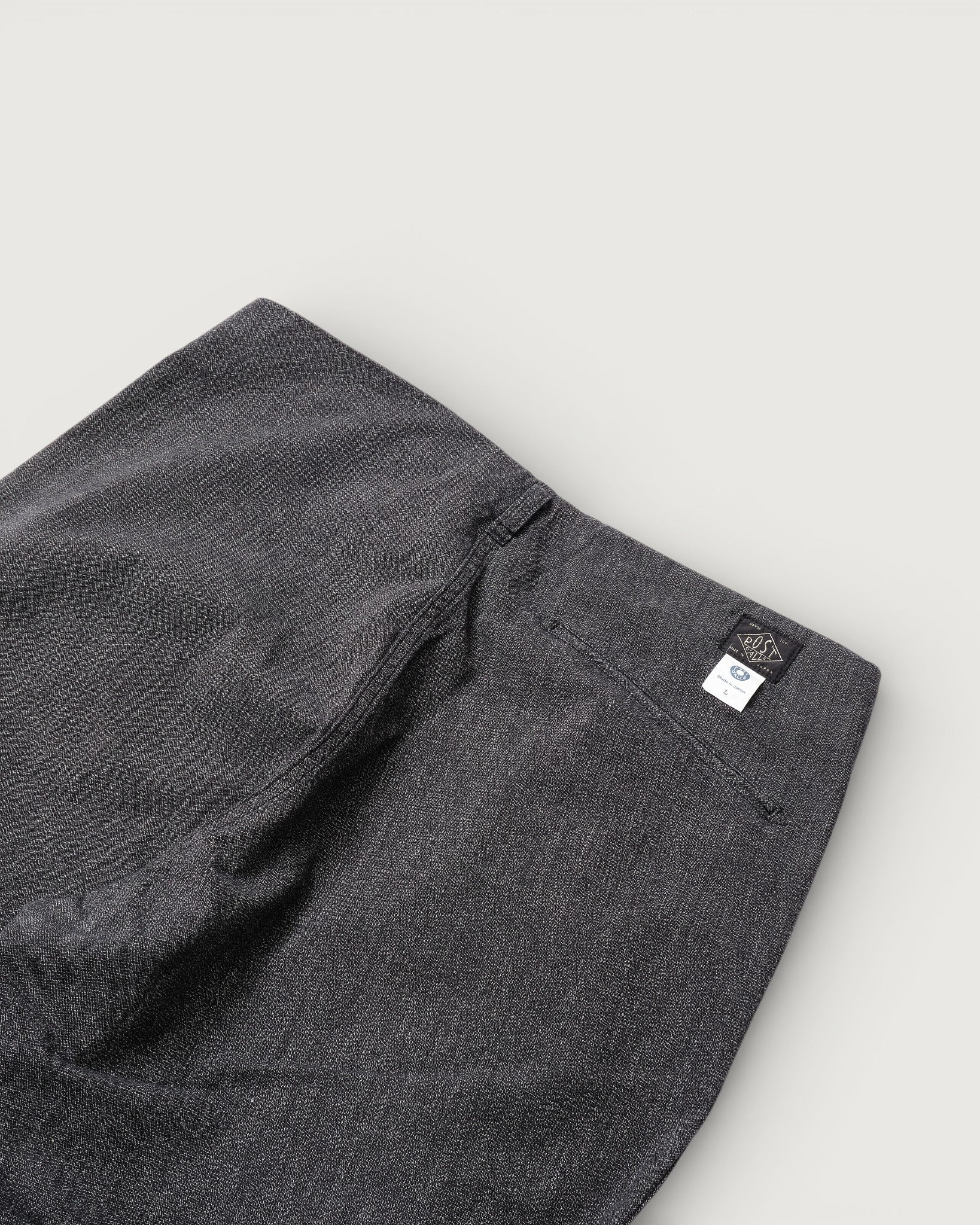 #3326-CCG California Pegtop : cotton covert grey