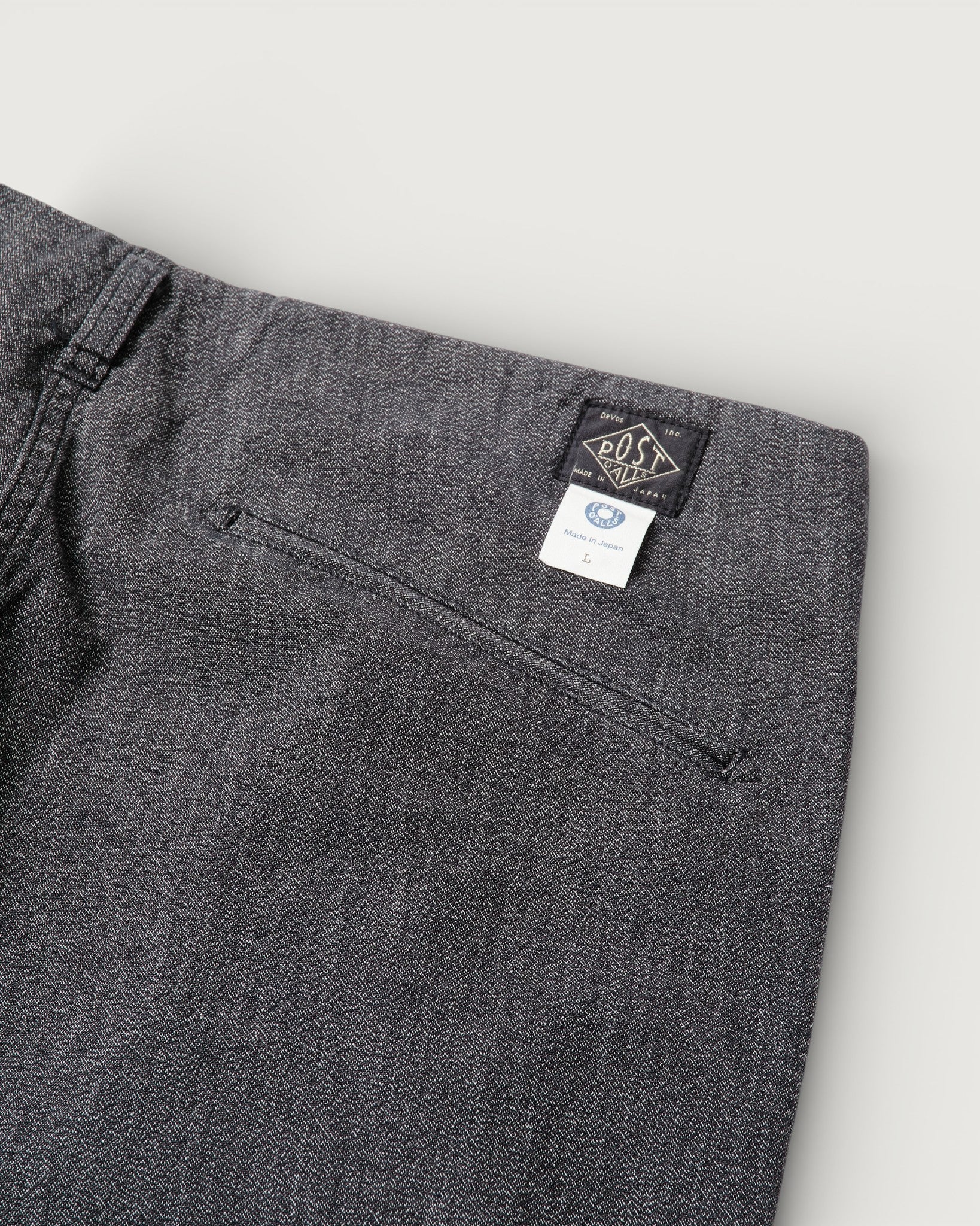 #3326-CCG California Pegtop : cotton covert grey