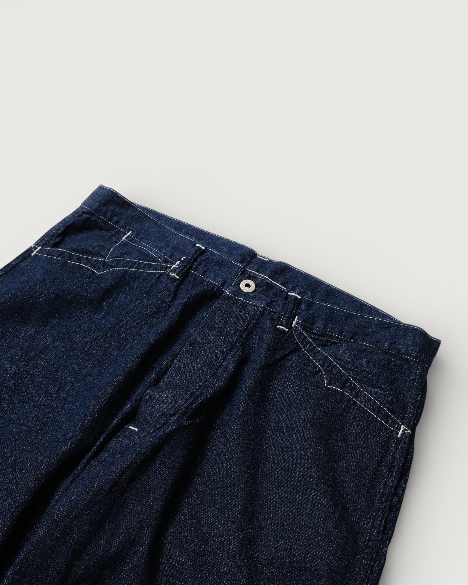 #3327-8DI SWEETBEAR Bandtop : 8oz.denim dark indigo