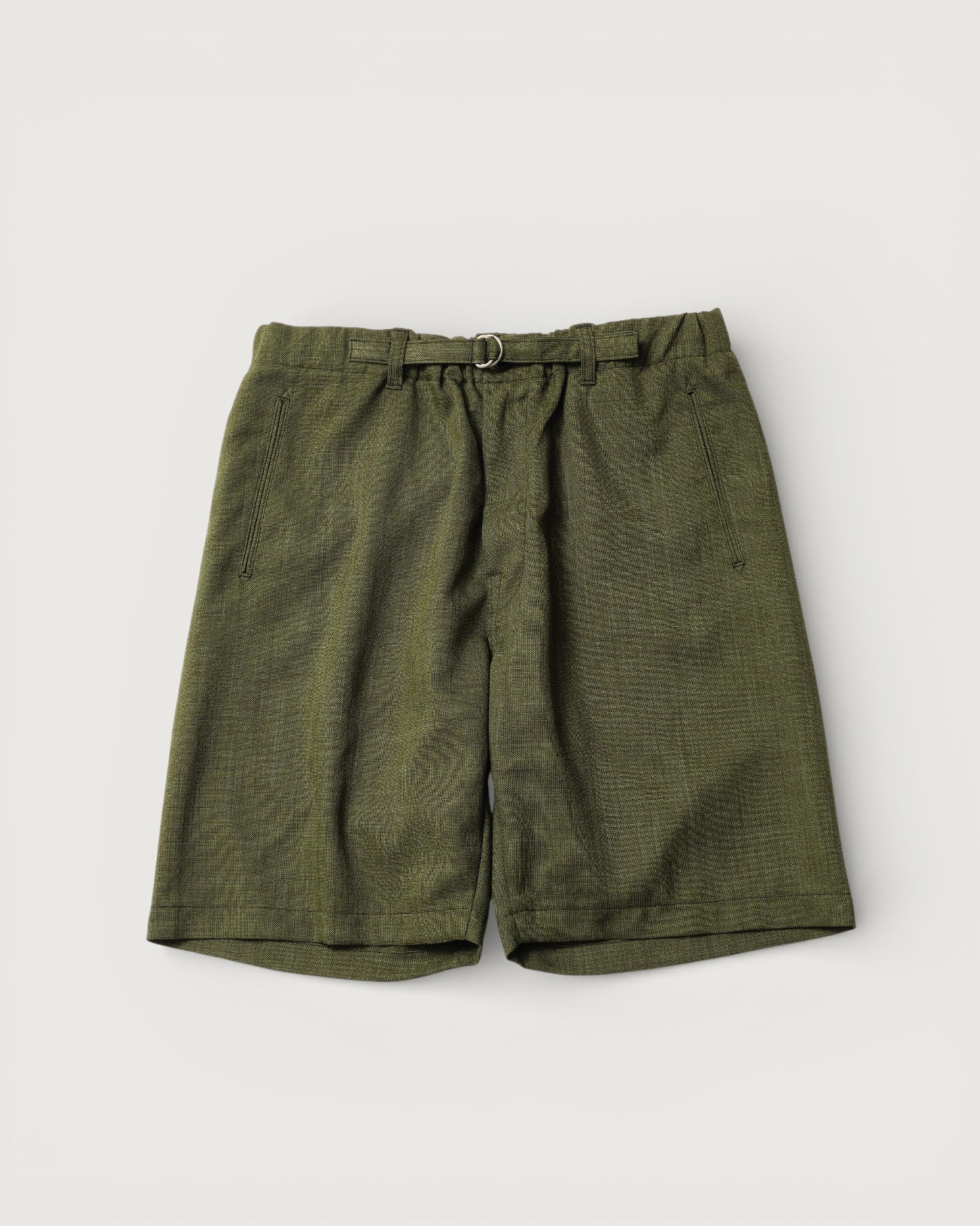 #3307CPS-TOO POST Coach Shorts : tech oxford olive flash