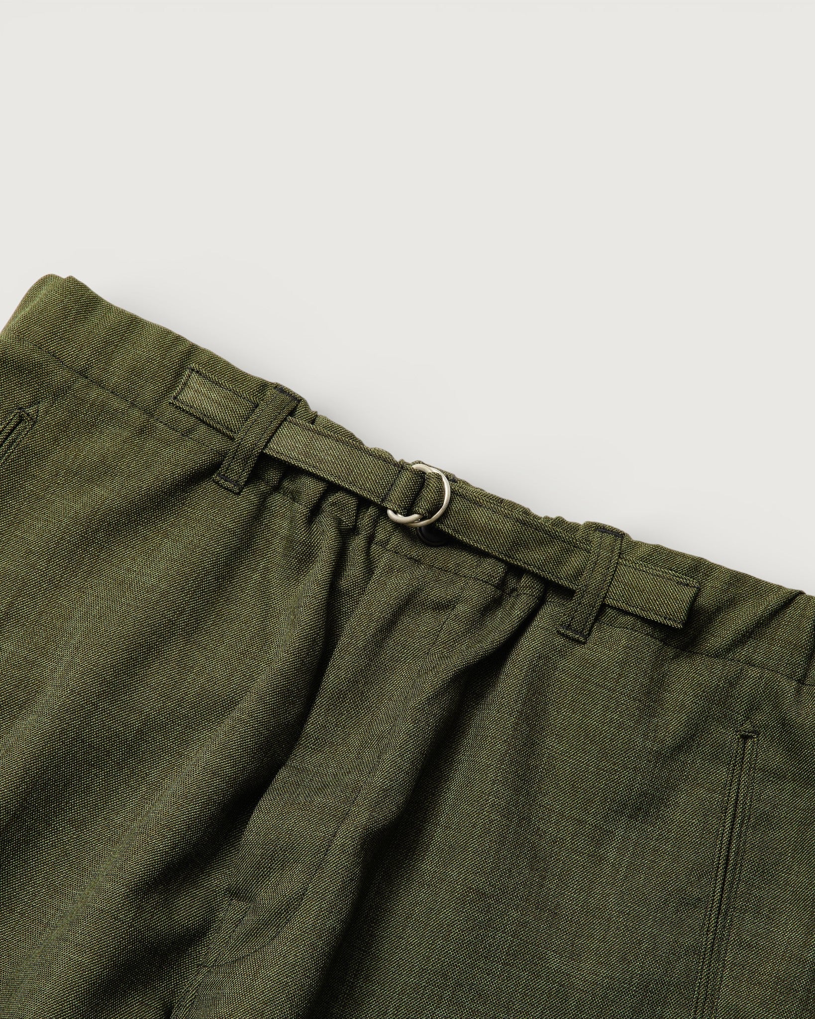 #3307CPS-TOO POST Coach Shorts : tech oxford olive flash