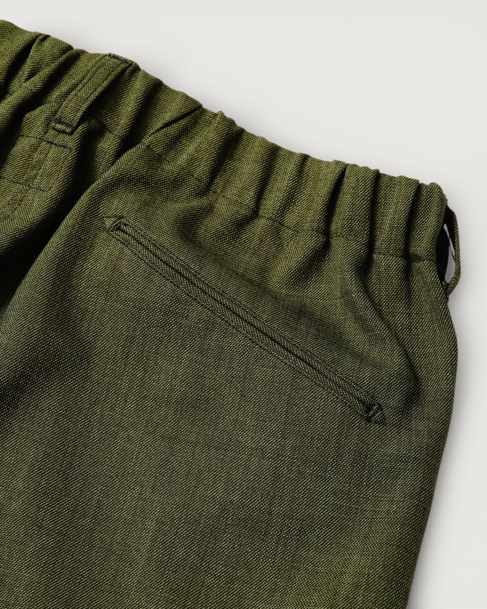 #3307CPS-TOO POST Coach Shorts : tech oxford olive flash