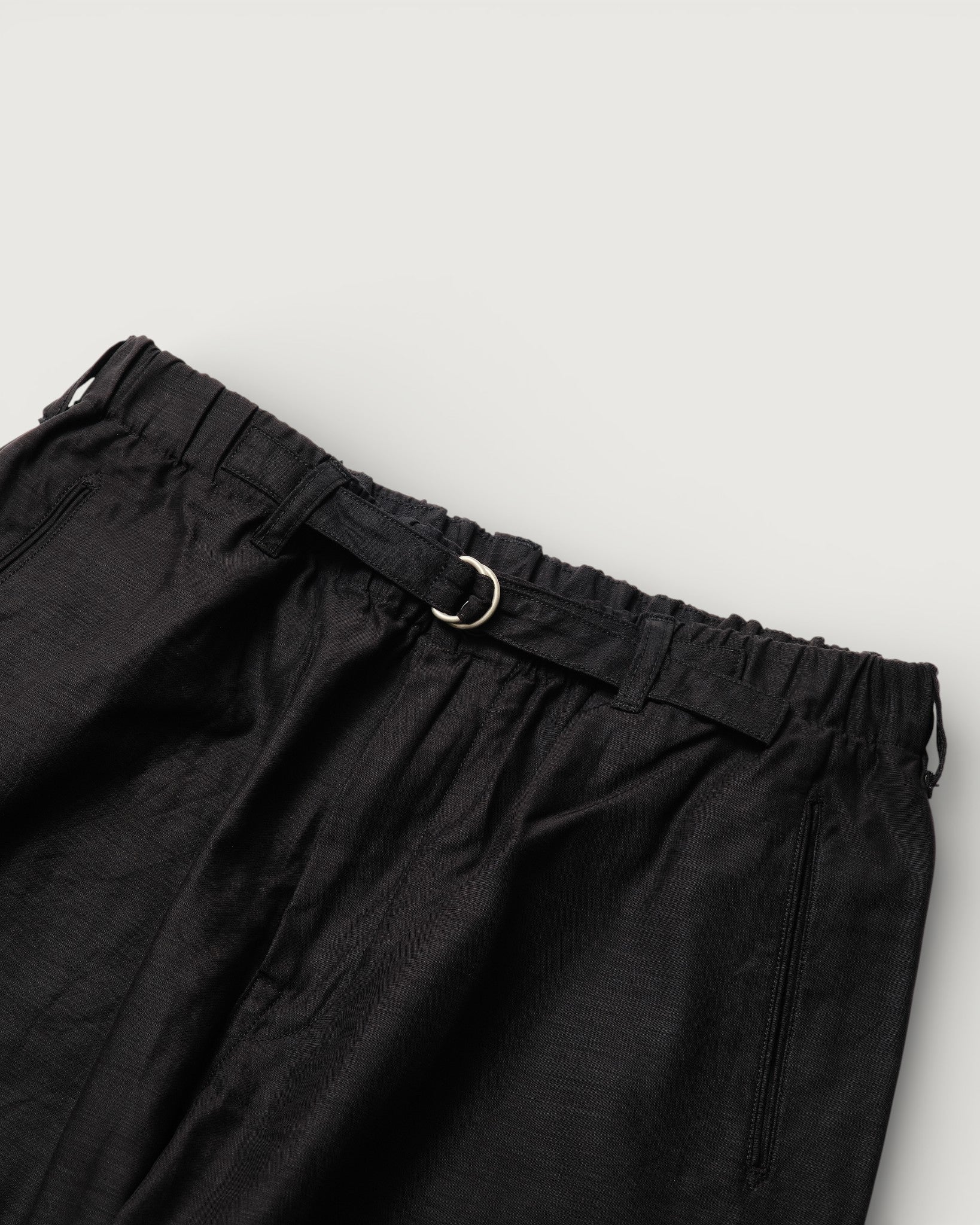 #3307CPS-STB POST Coach Shorts : streaky twill black