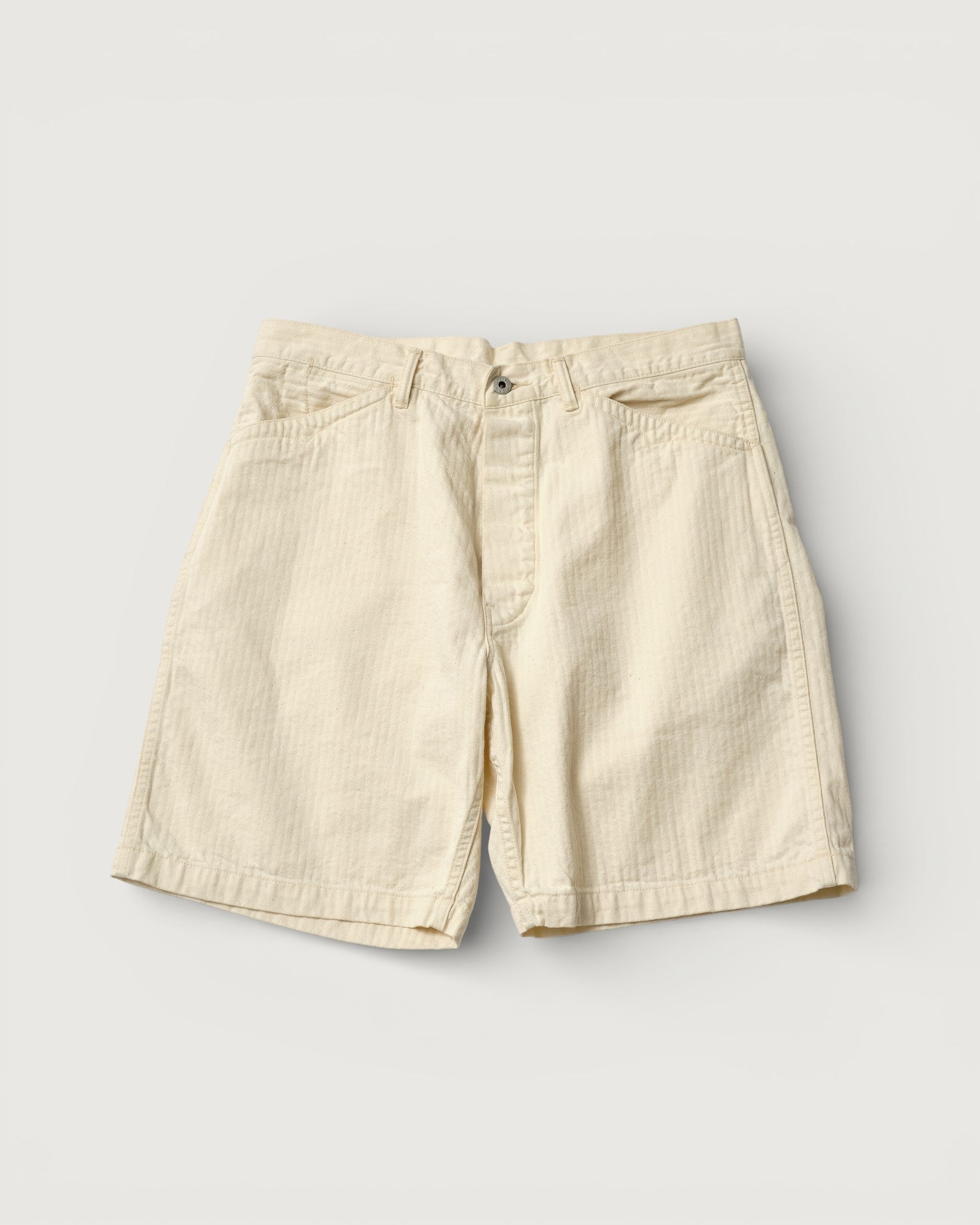 #3327S-MH4 SWEETBEAR Short : mini HBT natural