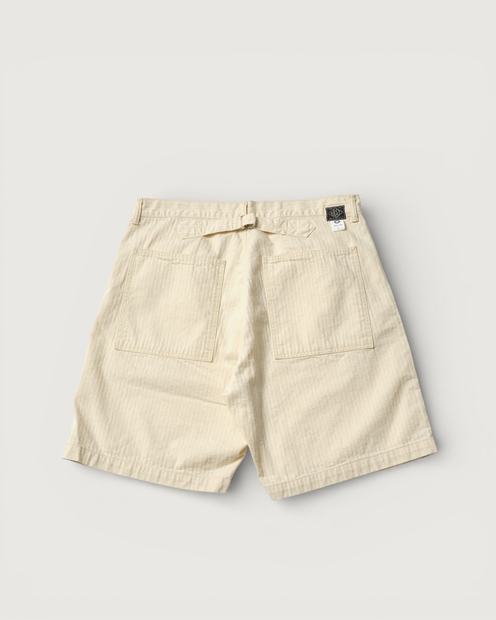 #3327S-MH4 SWEETBEAR Short : mini HBT natural