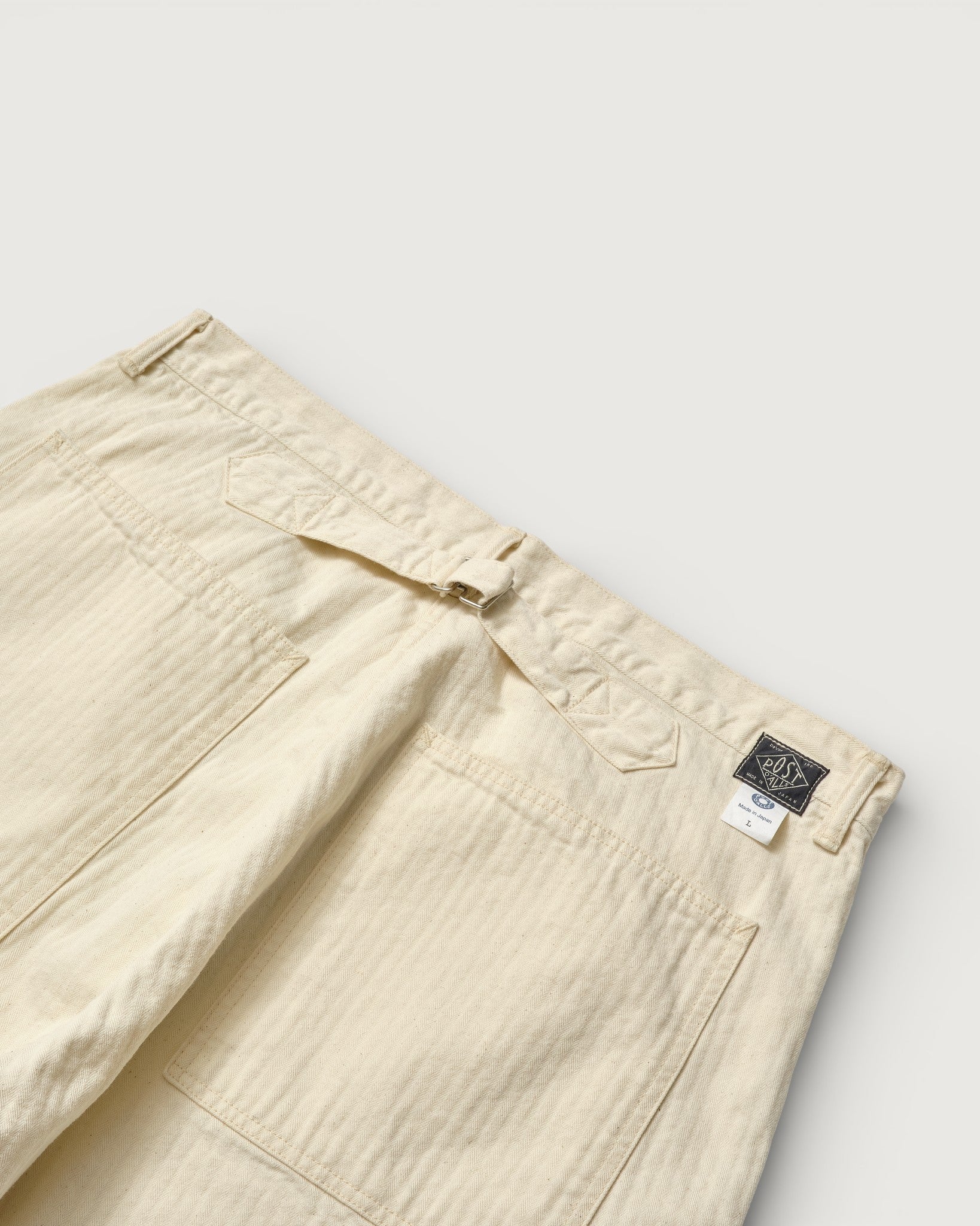 #3327S-MH4 SWEETBEAR Short : mini HBT natural