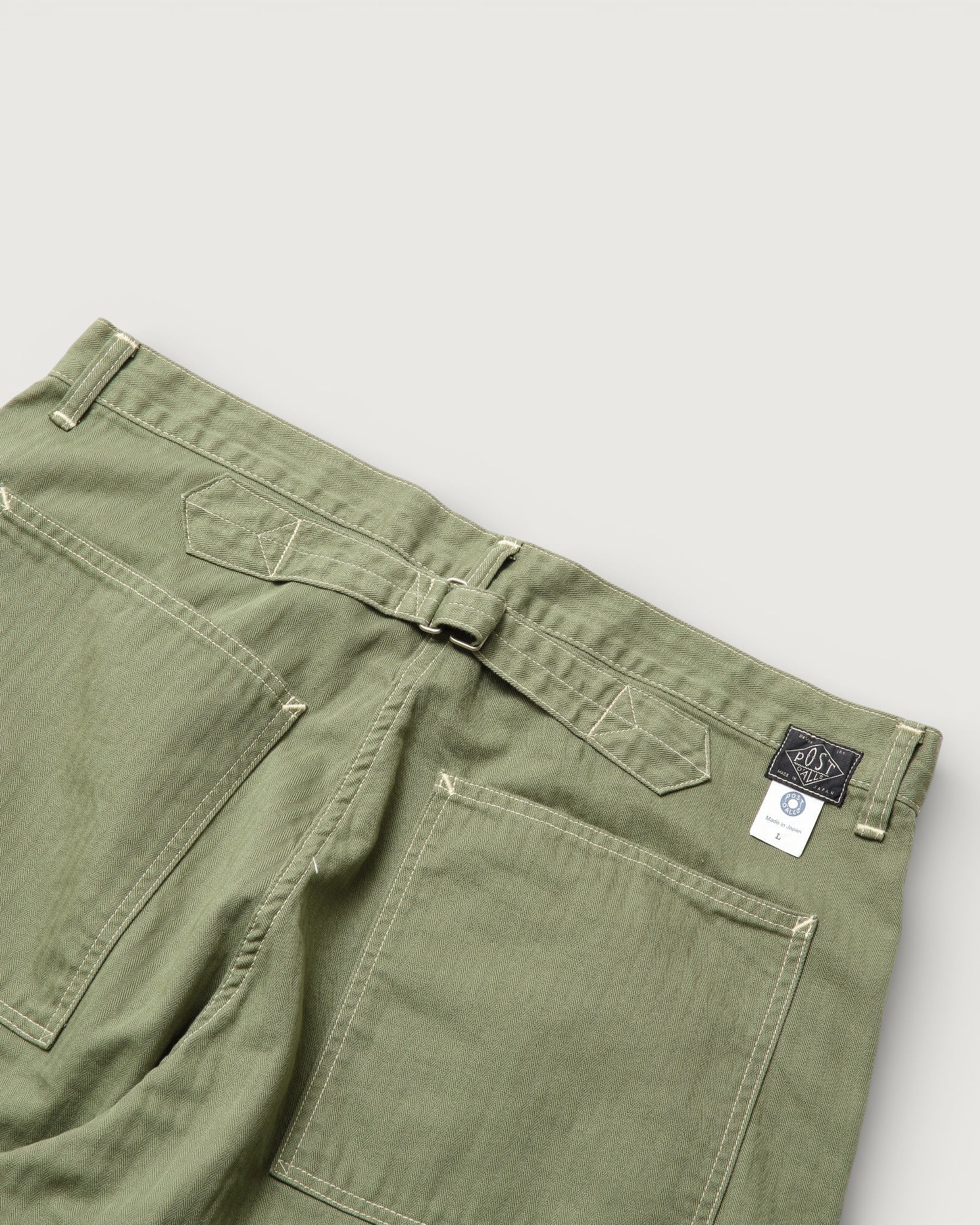 #3327S-MH5 SWEETBEAR Short : mini HBT sage