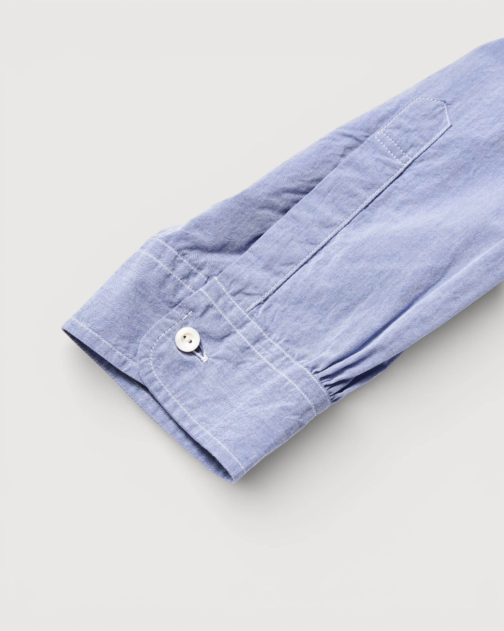 #3232-HBL Original BL Shirt : high count broadcloth lt.blue