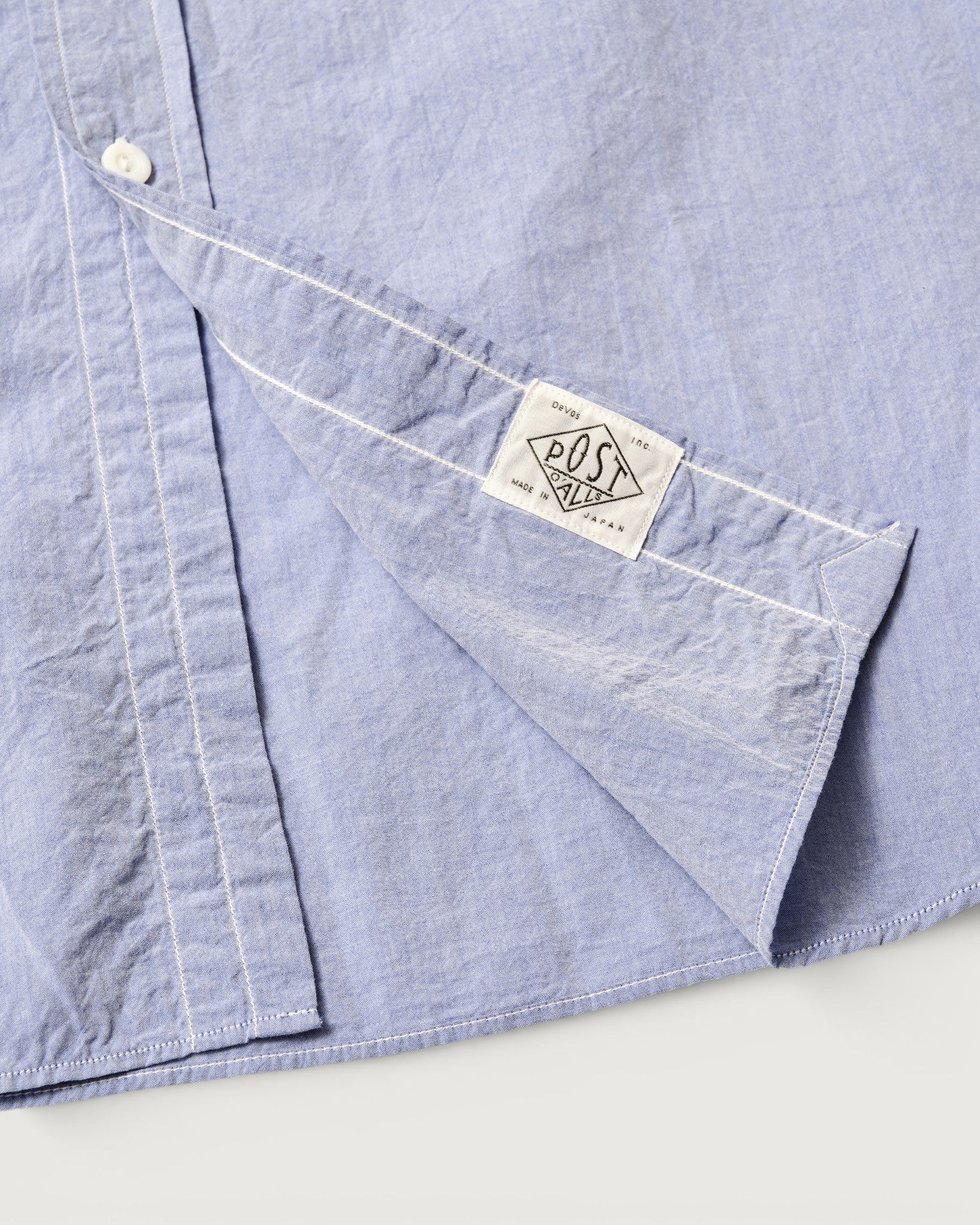 #3232-HBL Original BL Shirt : high count broadcloth lt.blue